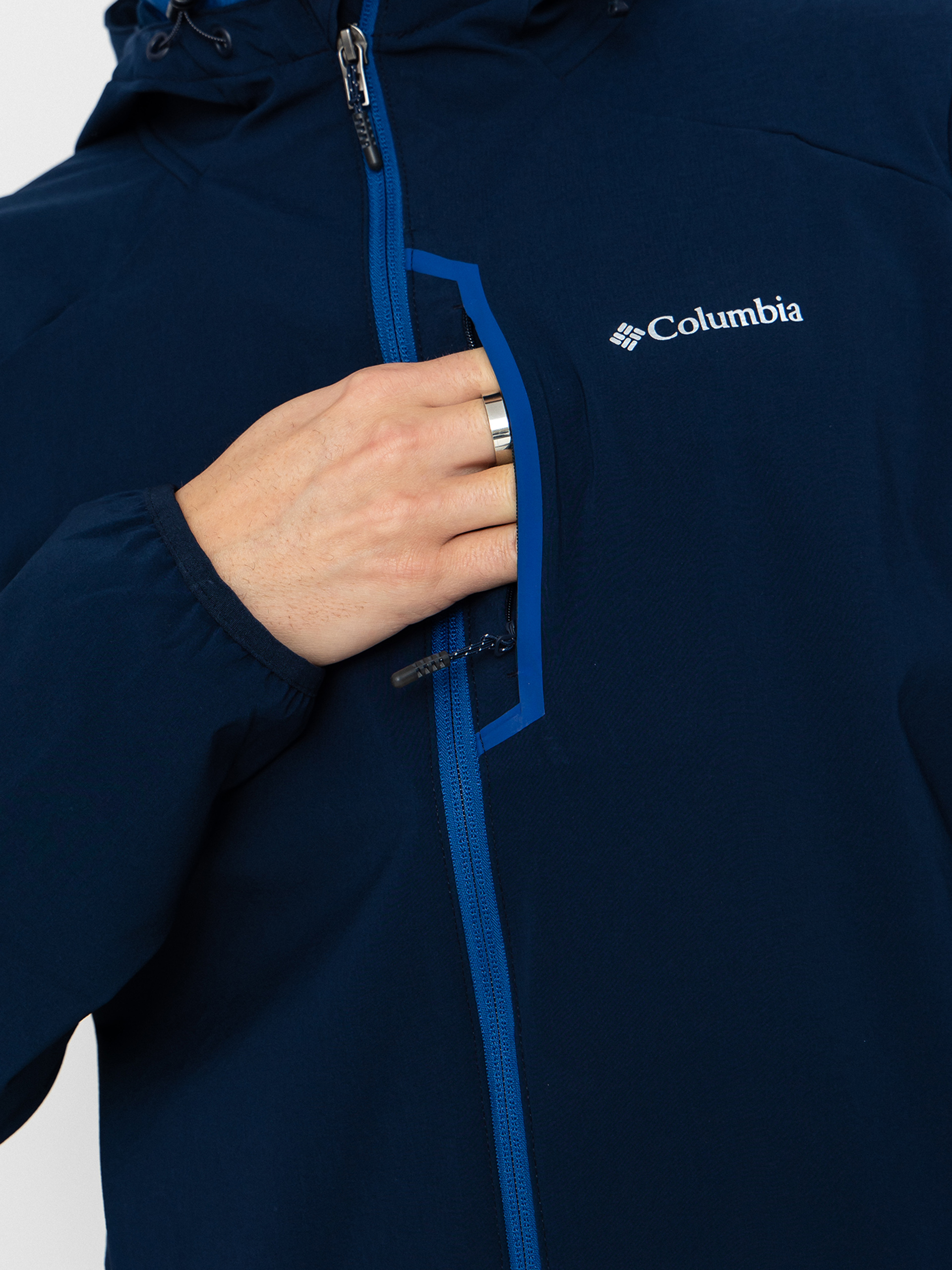 Яке Columbia Tech Softshell HD (collegiate navy)
