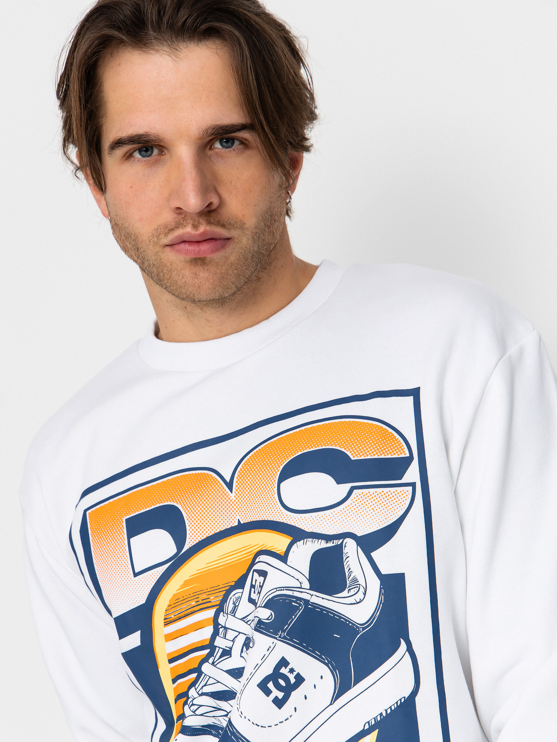 Суитшърт DC Manteca Tribute Crew (white)