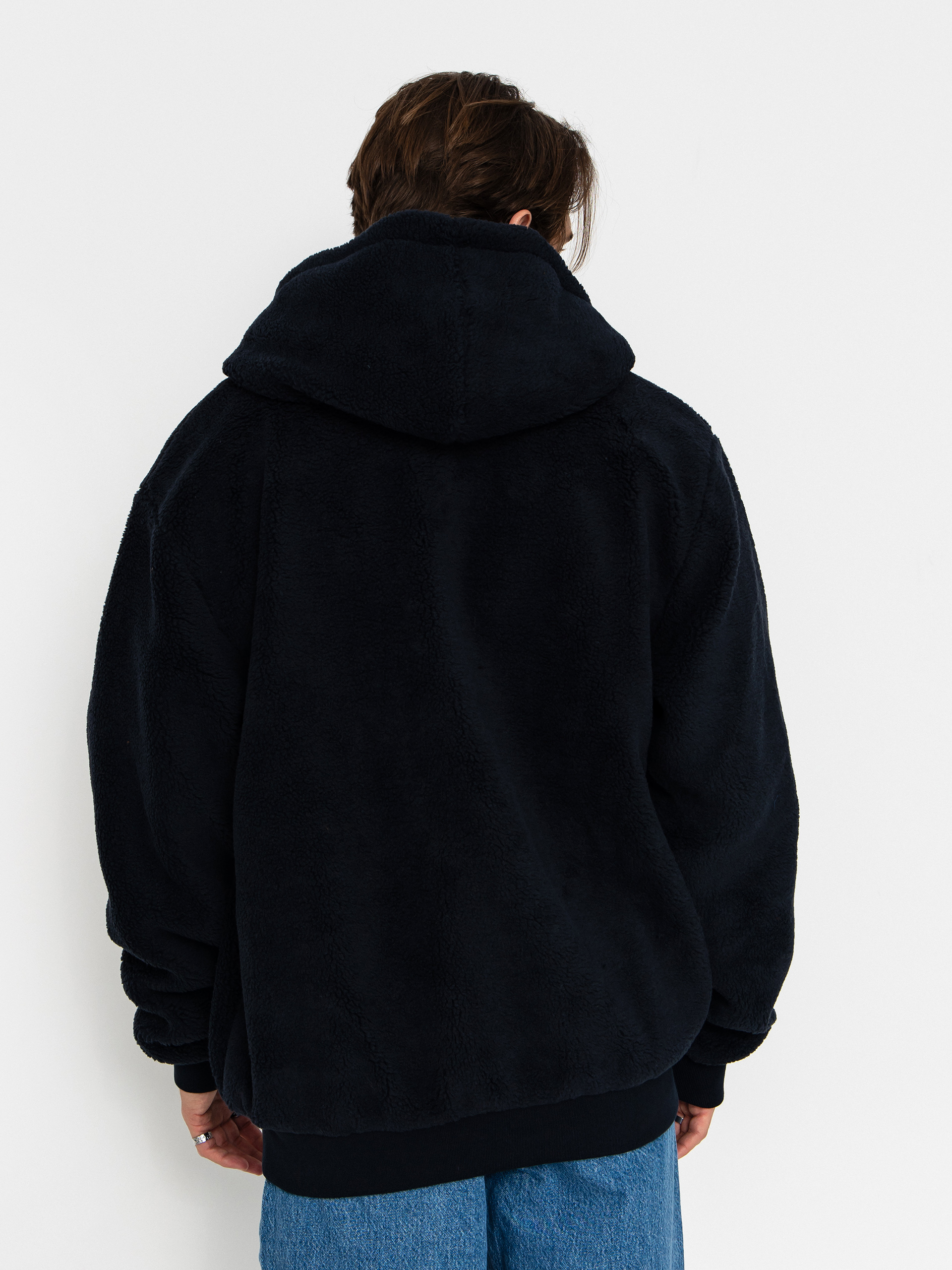 Яке MassDnm Patch Teddy Zip Hoody (navy)
