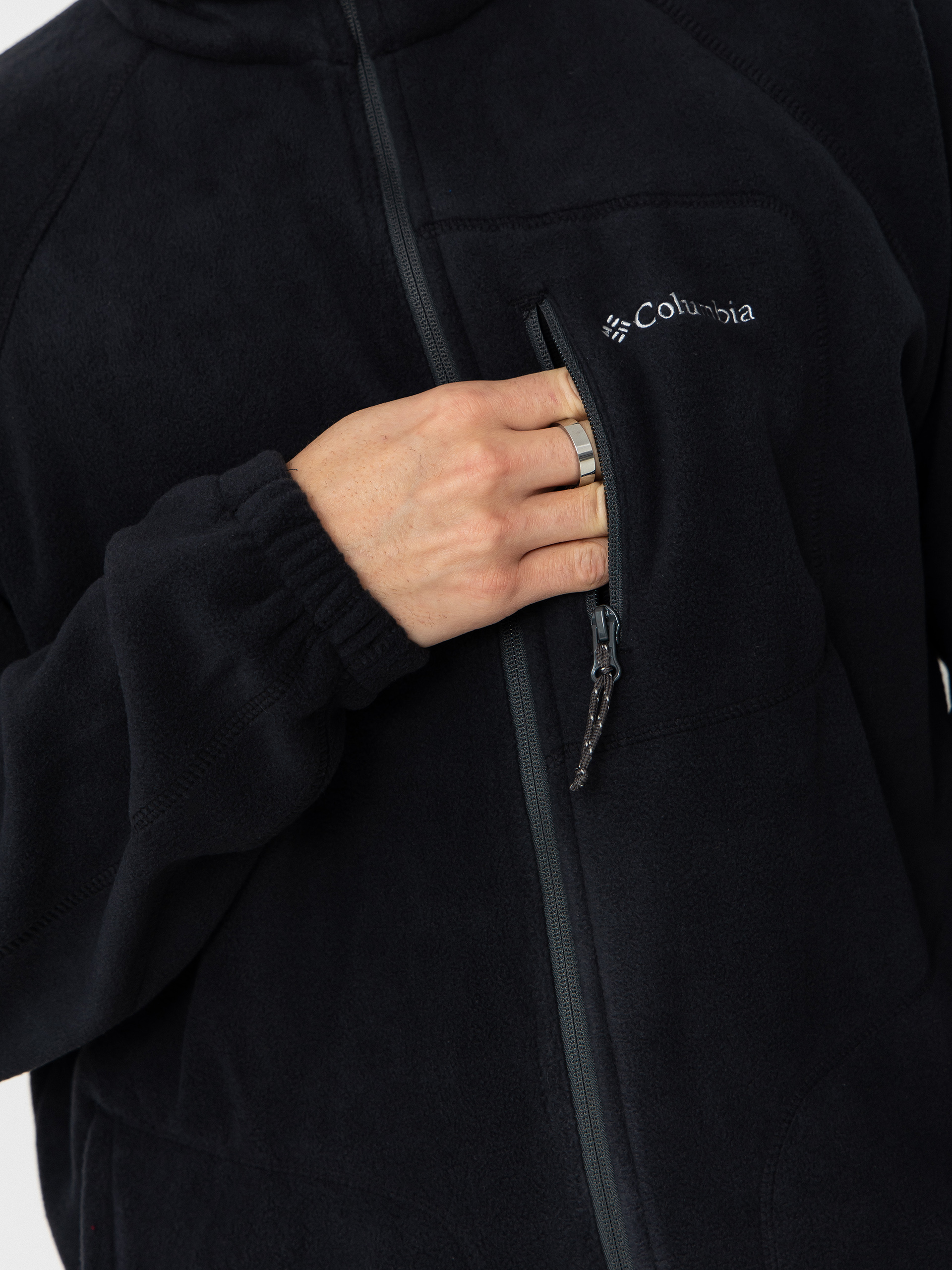 Мъжки Поларени суитшърт Columbia Fast Trek II Full Zip (black)
