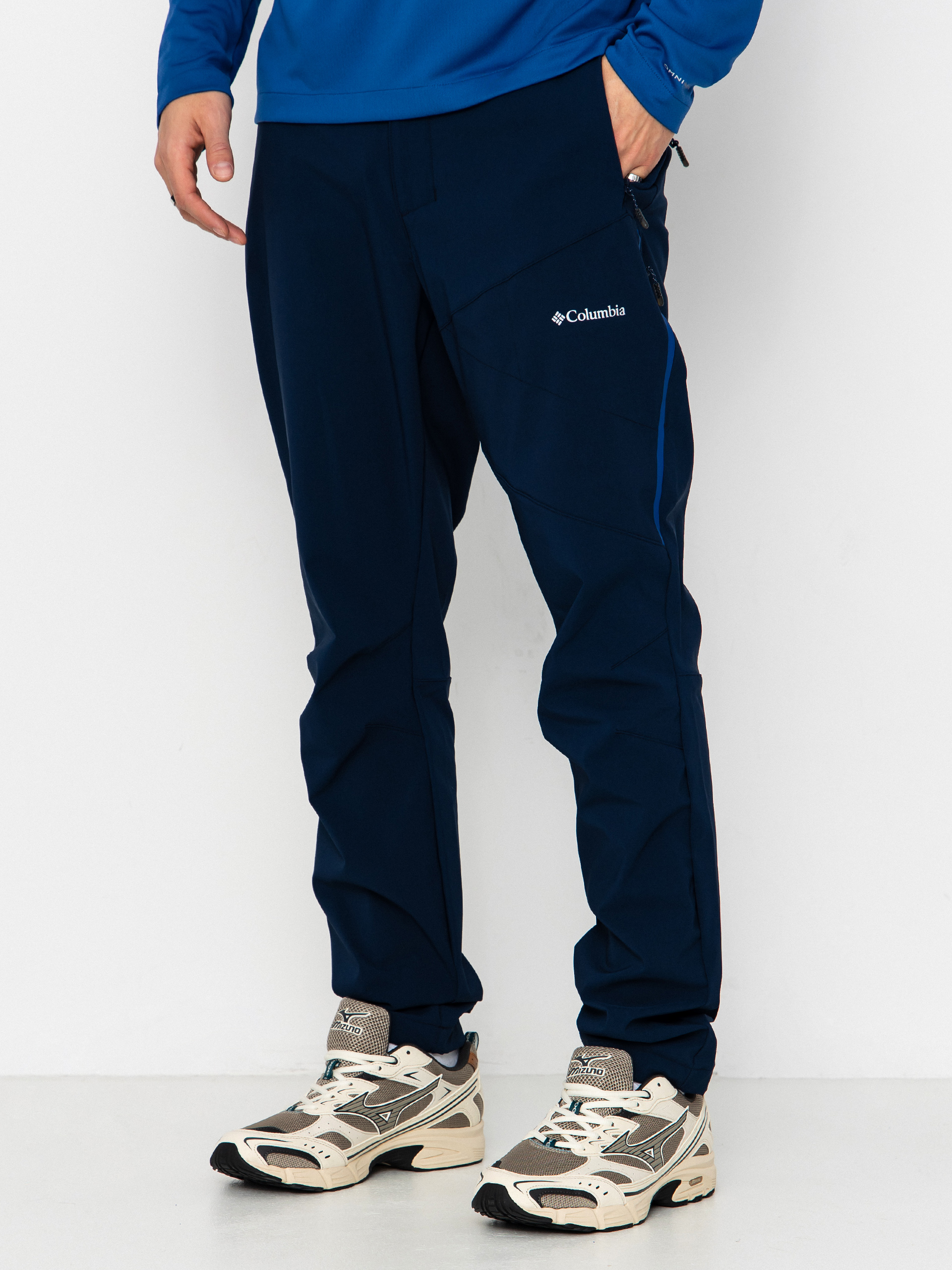 Панталони Columbia Tech Softshell (collegiate navy)
