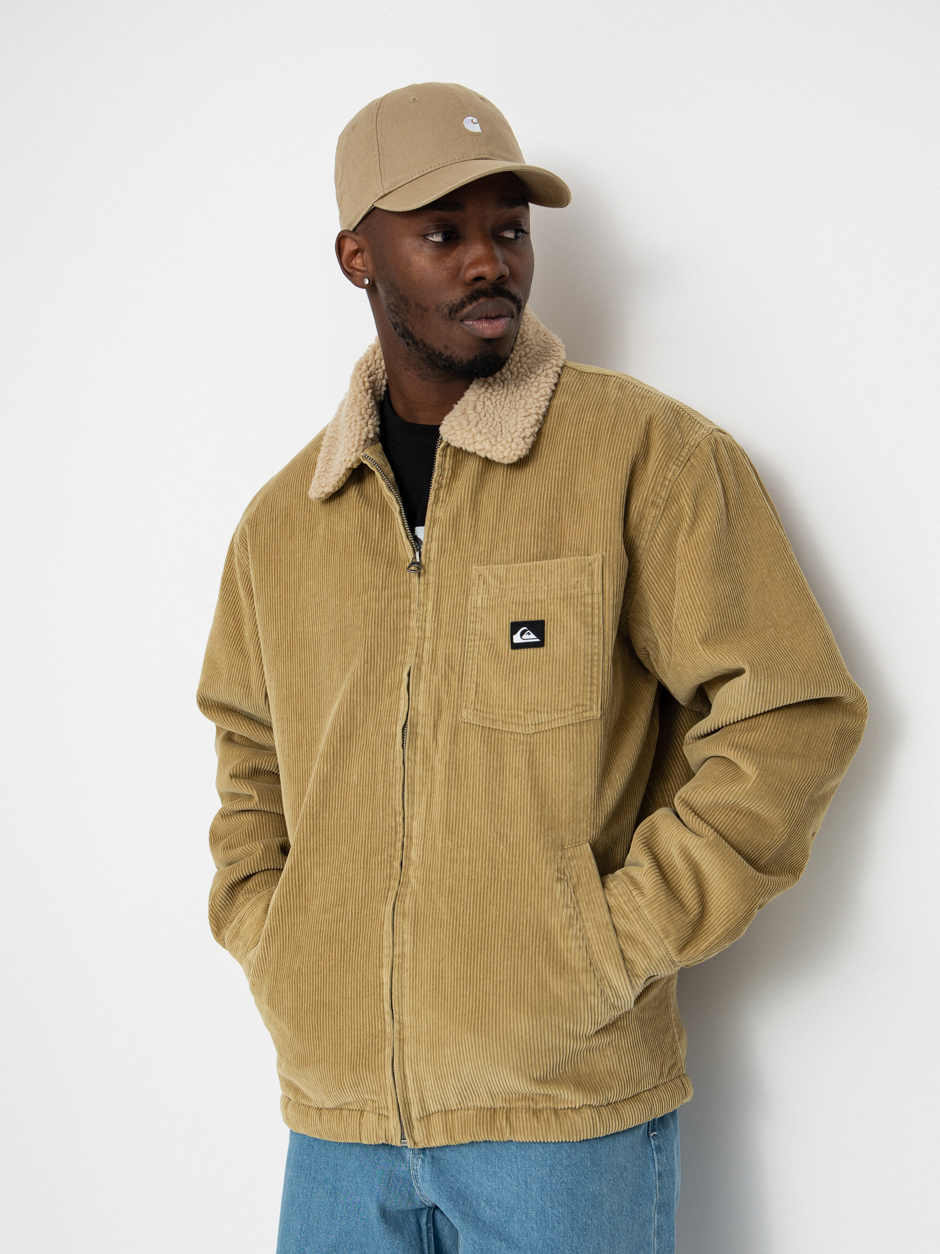 Яке Quiksilver Dna Sherpa Harrington (sponge/grape leaf)