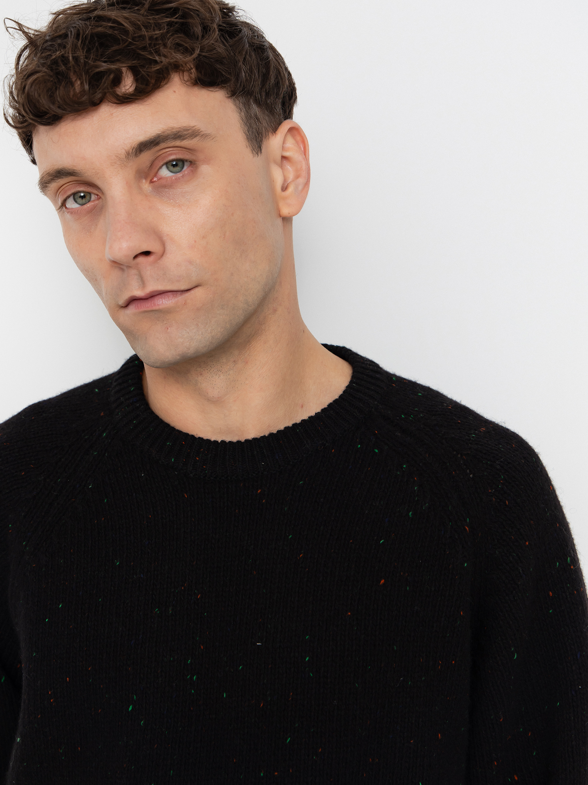 Пуловер Carhartt WIP Anglistic (speckled black)