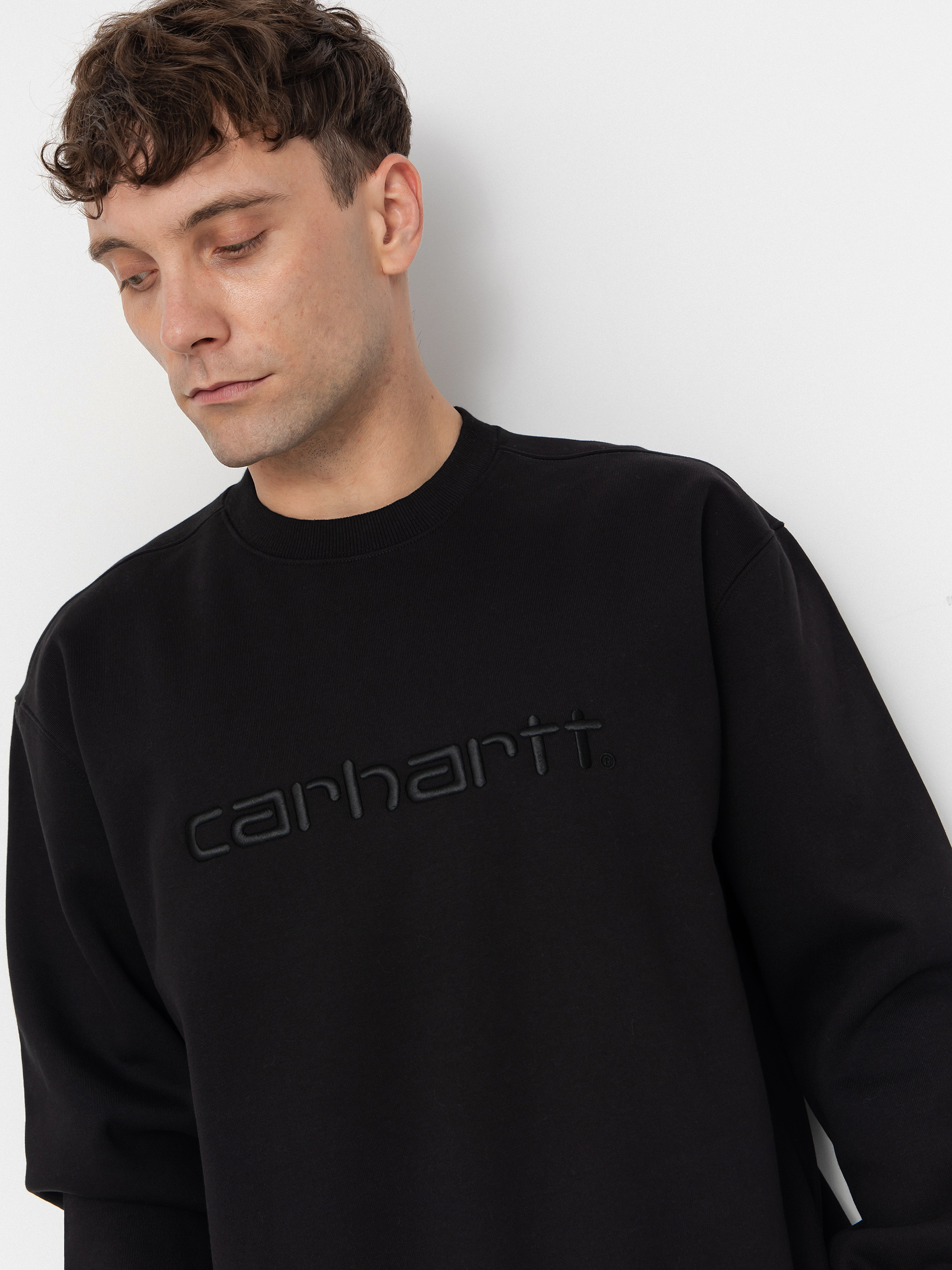 Суитшърт Carhartt WIP Carhartt (black/black)