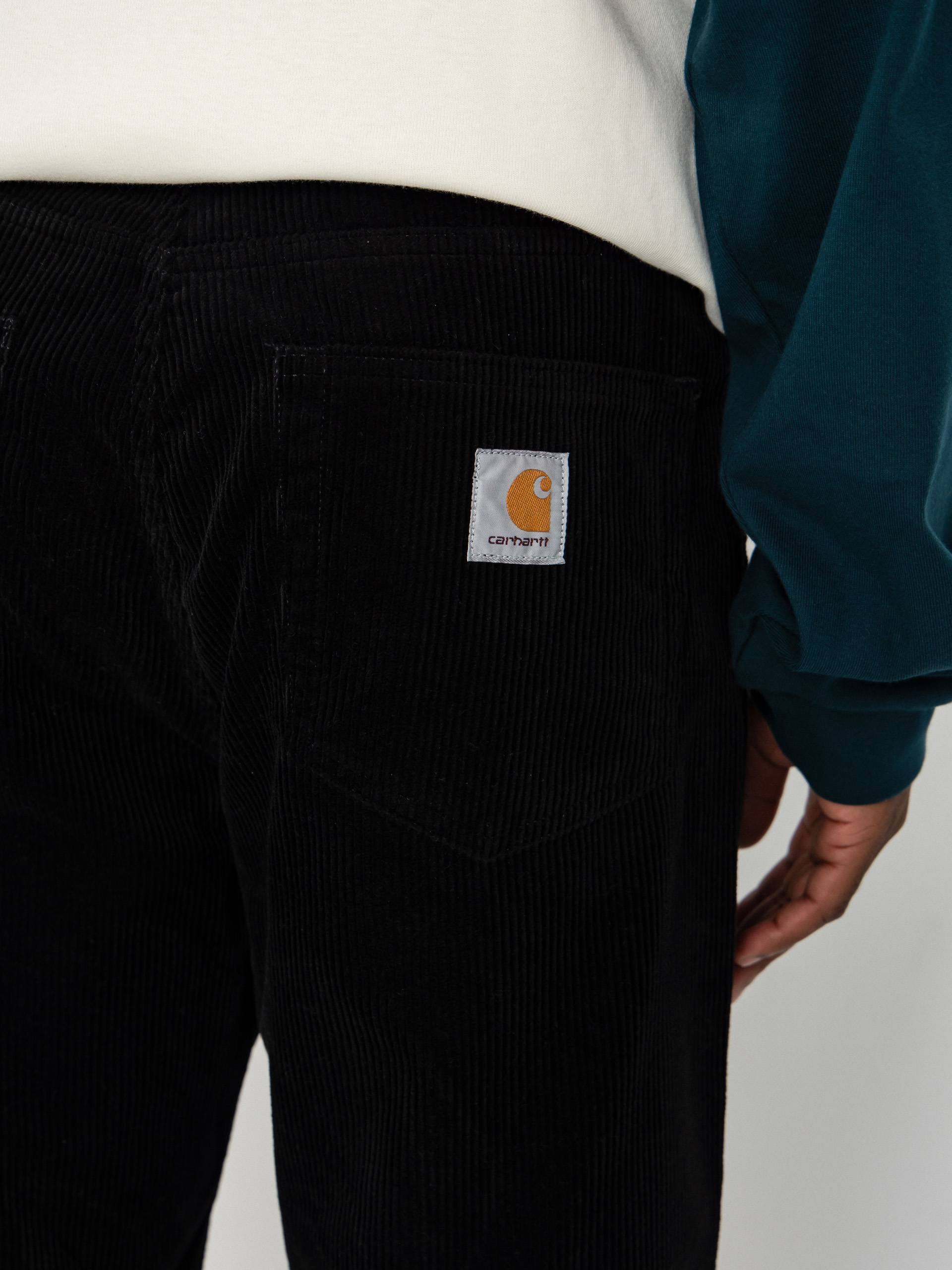 Панталони Carhartt WIP Landon (black/rinsed)
