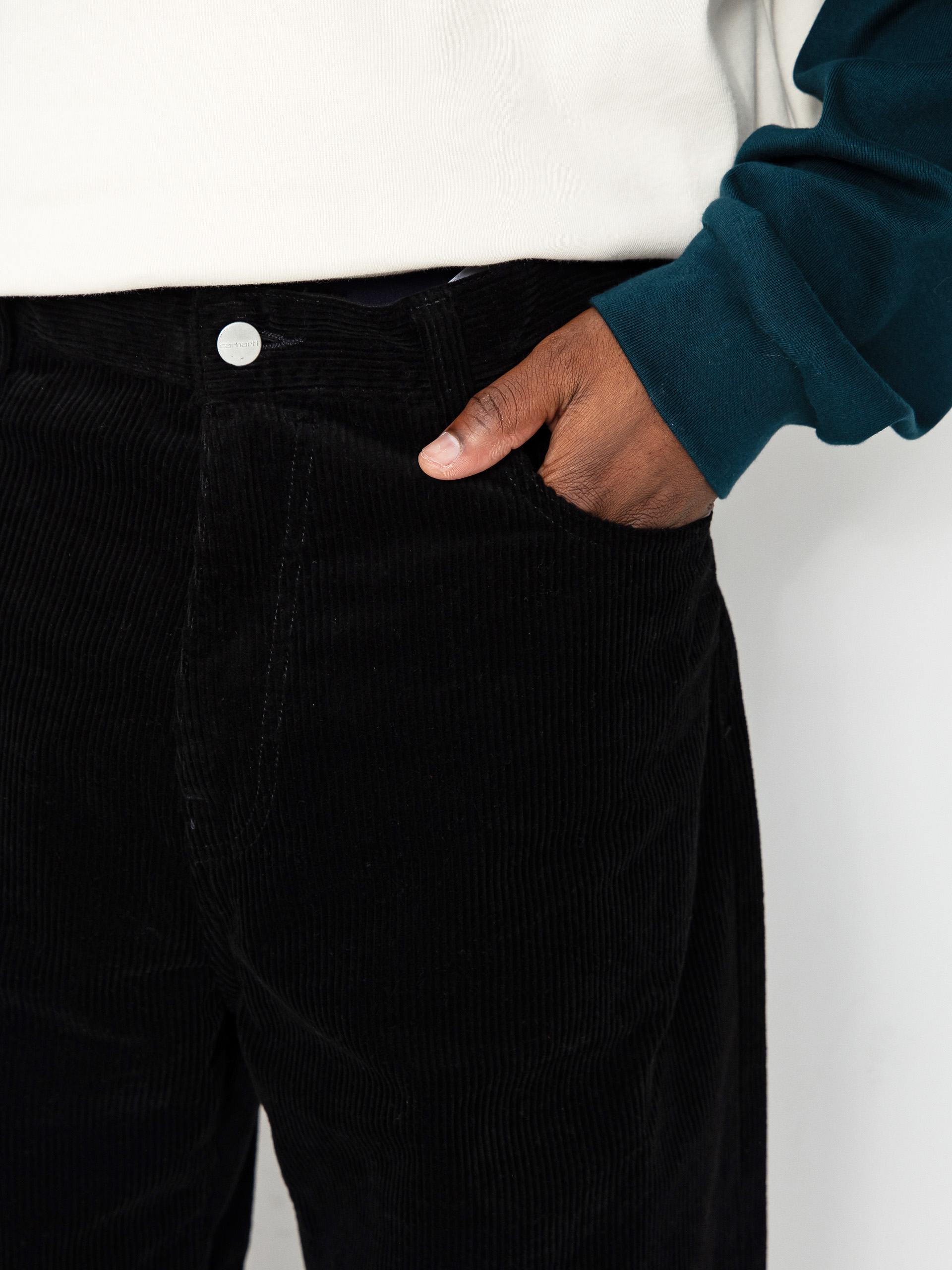 Панталони Carhartt WIP Landon (black/rinsed)