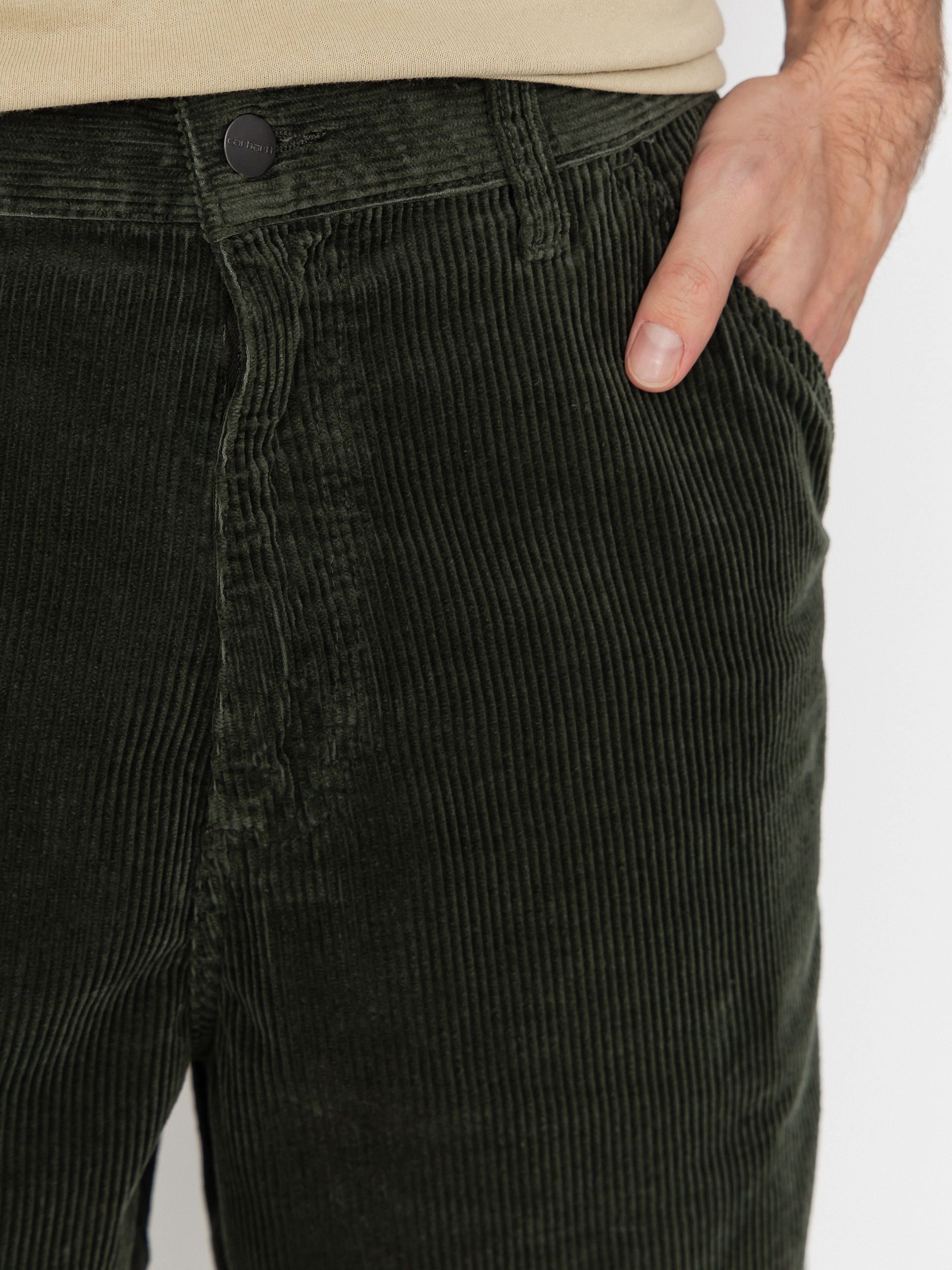 Панталони Carhartt WIP Single Knee (opuntia/rinsed)