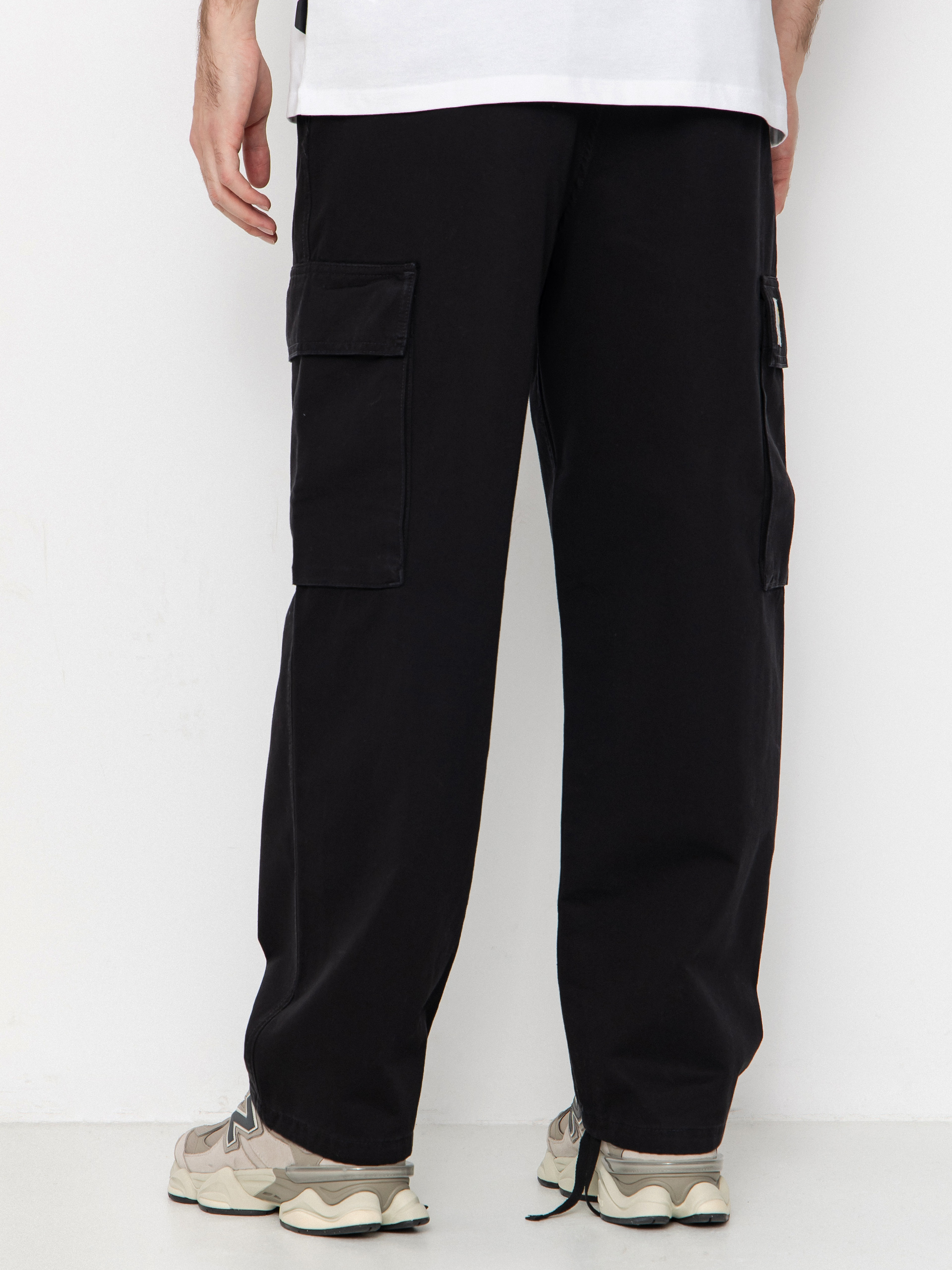 Панталони Carhartt WIP Kade Cargo (black/stone washed)