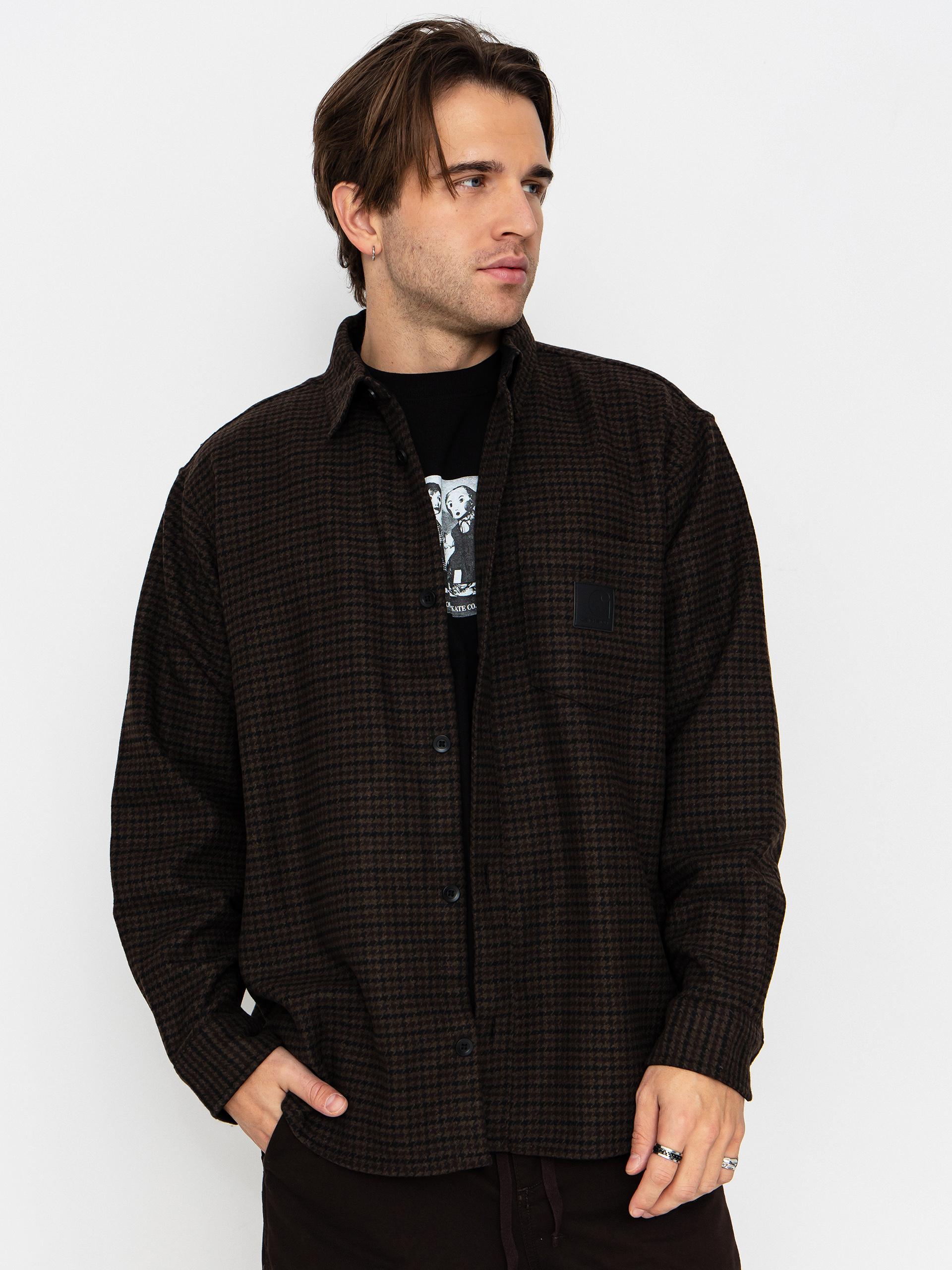 Риза Carhartt WIP Lowis (lowis houndstooth/vitola heather)