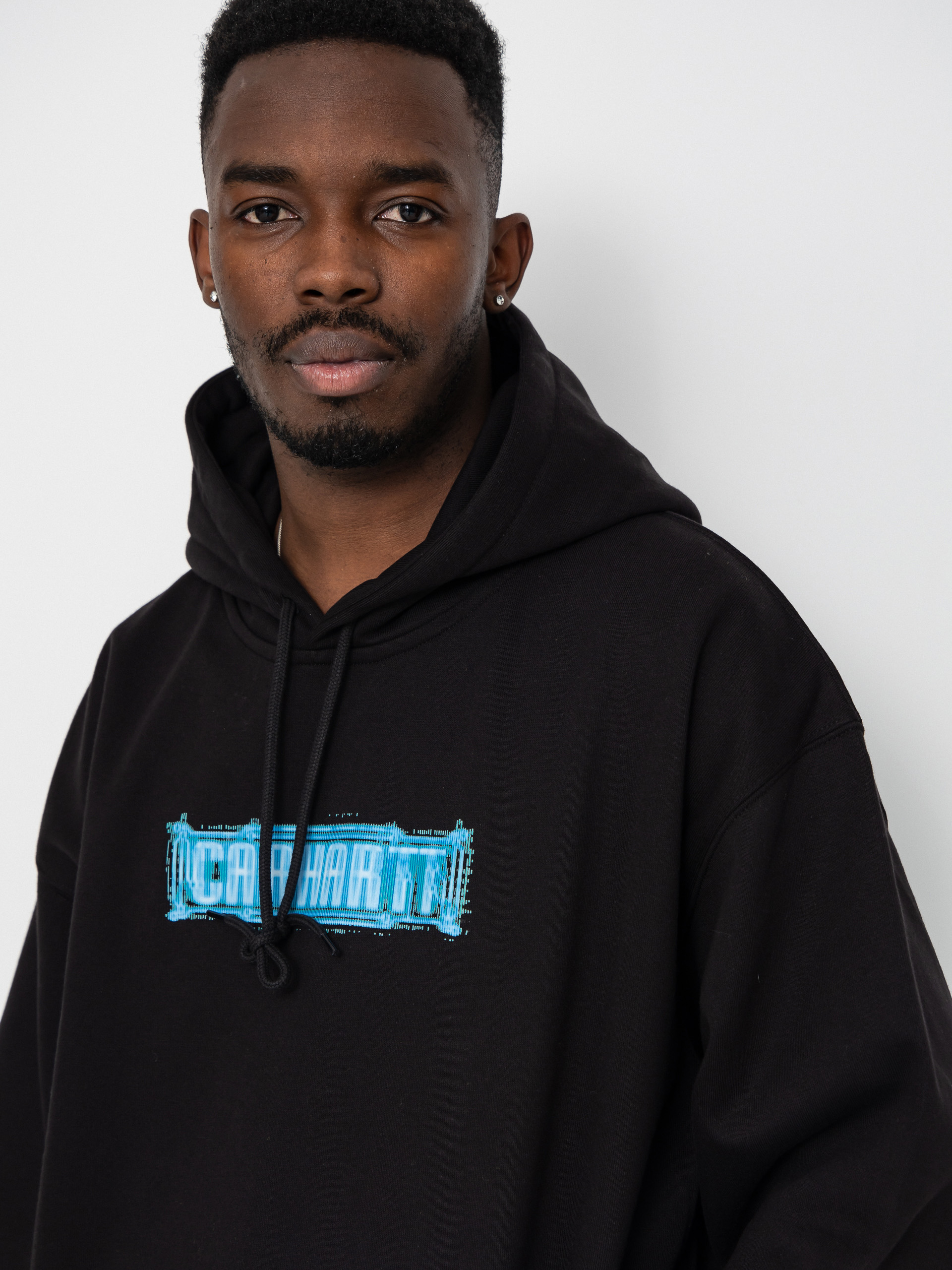 Суитшърт с качулка Carhartt WIP Electric Boogie HD (black)