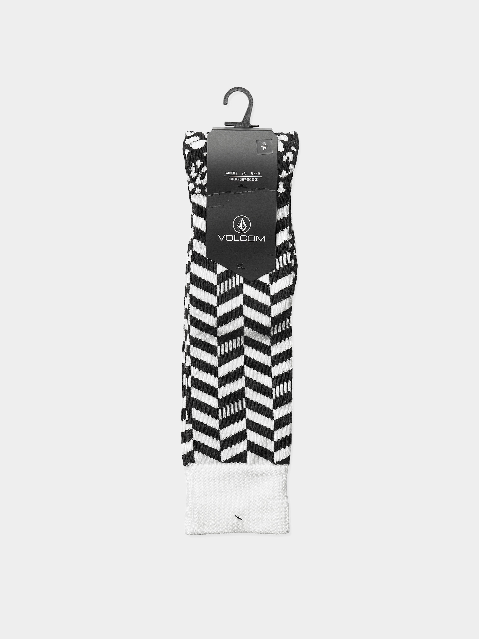 Чорапи Volcom Cheetah Chev Otc Wmn (black)