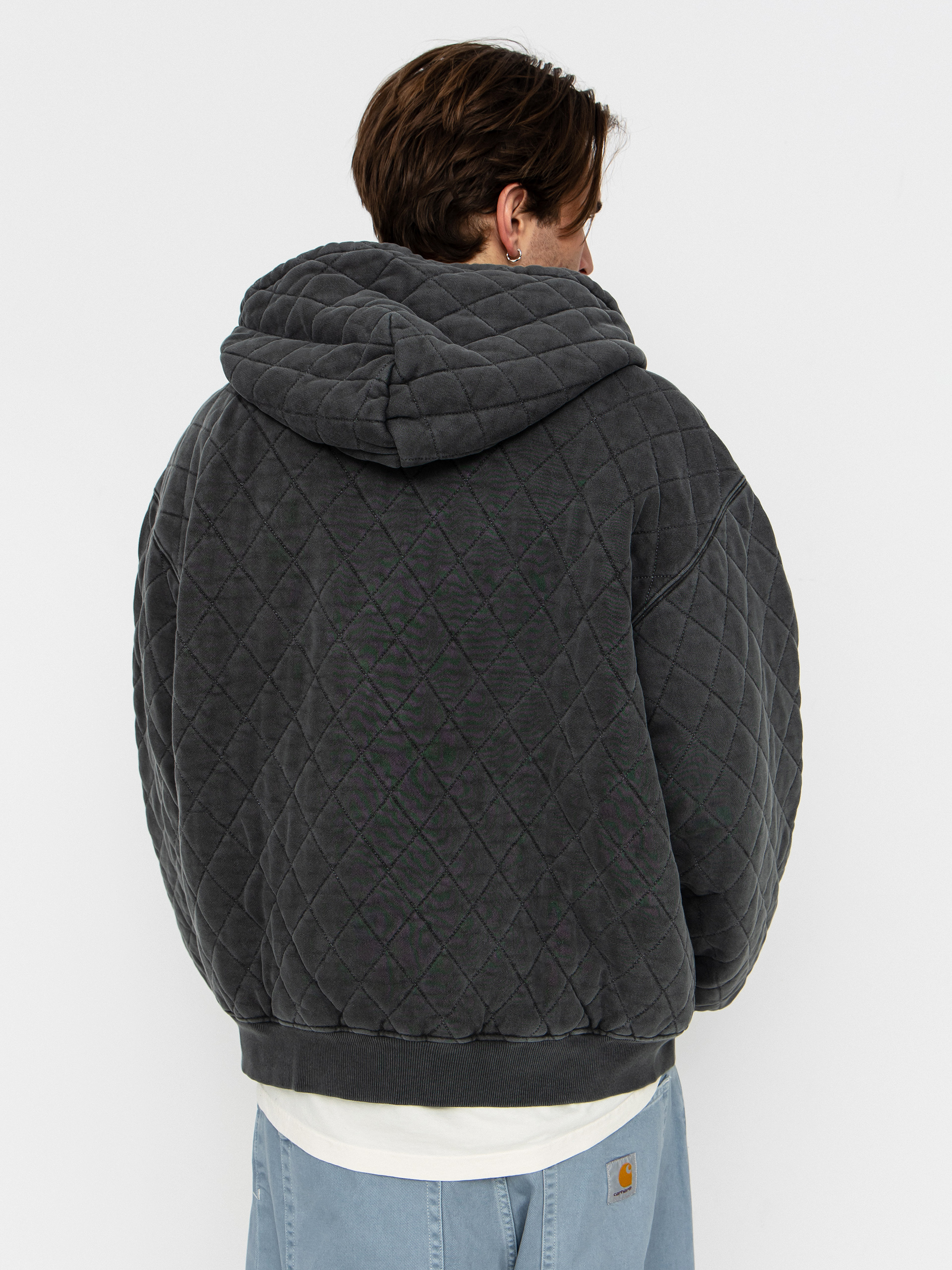 Яке Carhartt WIP Vista Quilted ZHD (black/garment dyed)