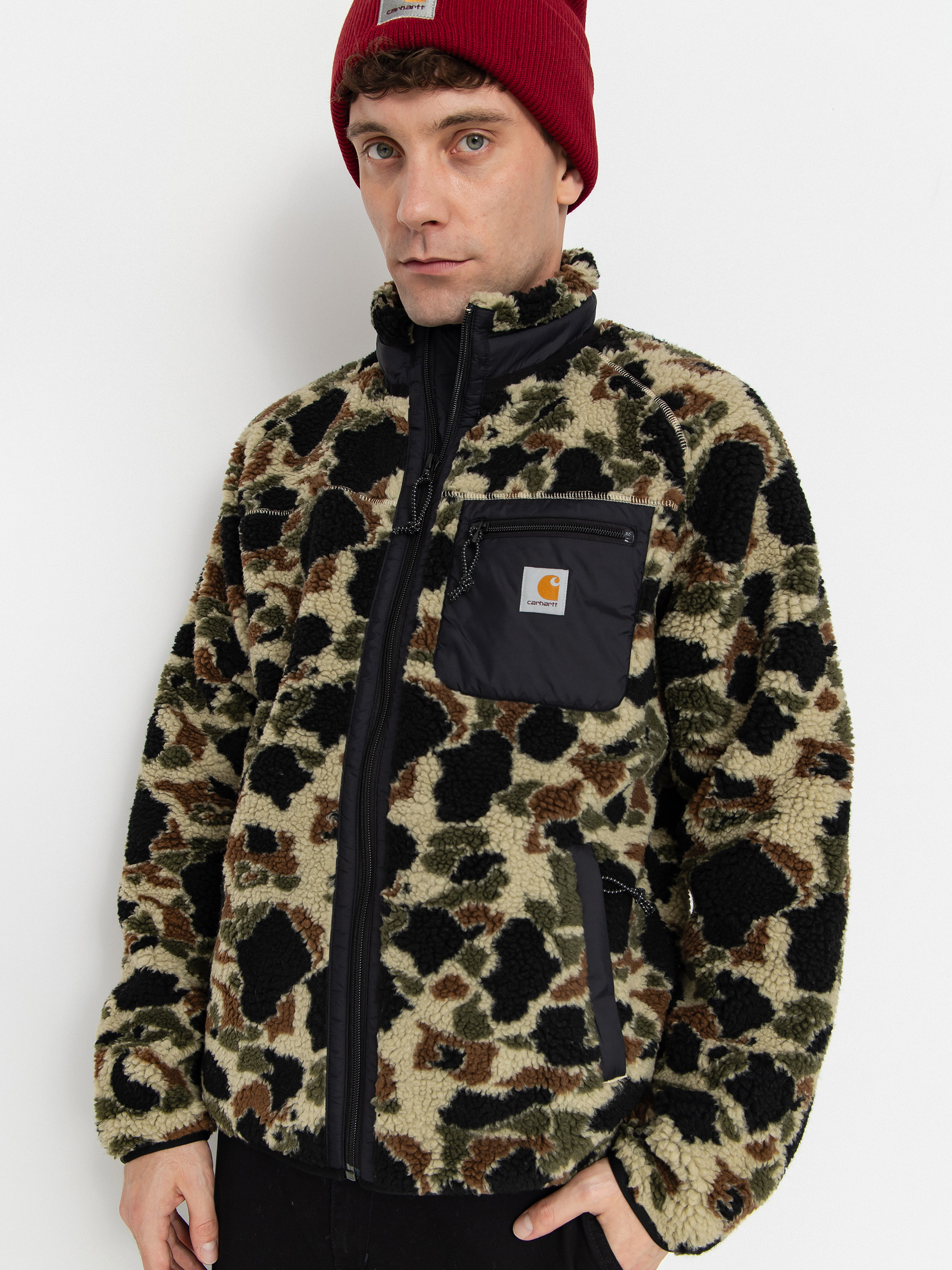u042fu043au0435 Carhartt WIP Prentis (camo duck jacquard/green/black)