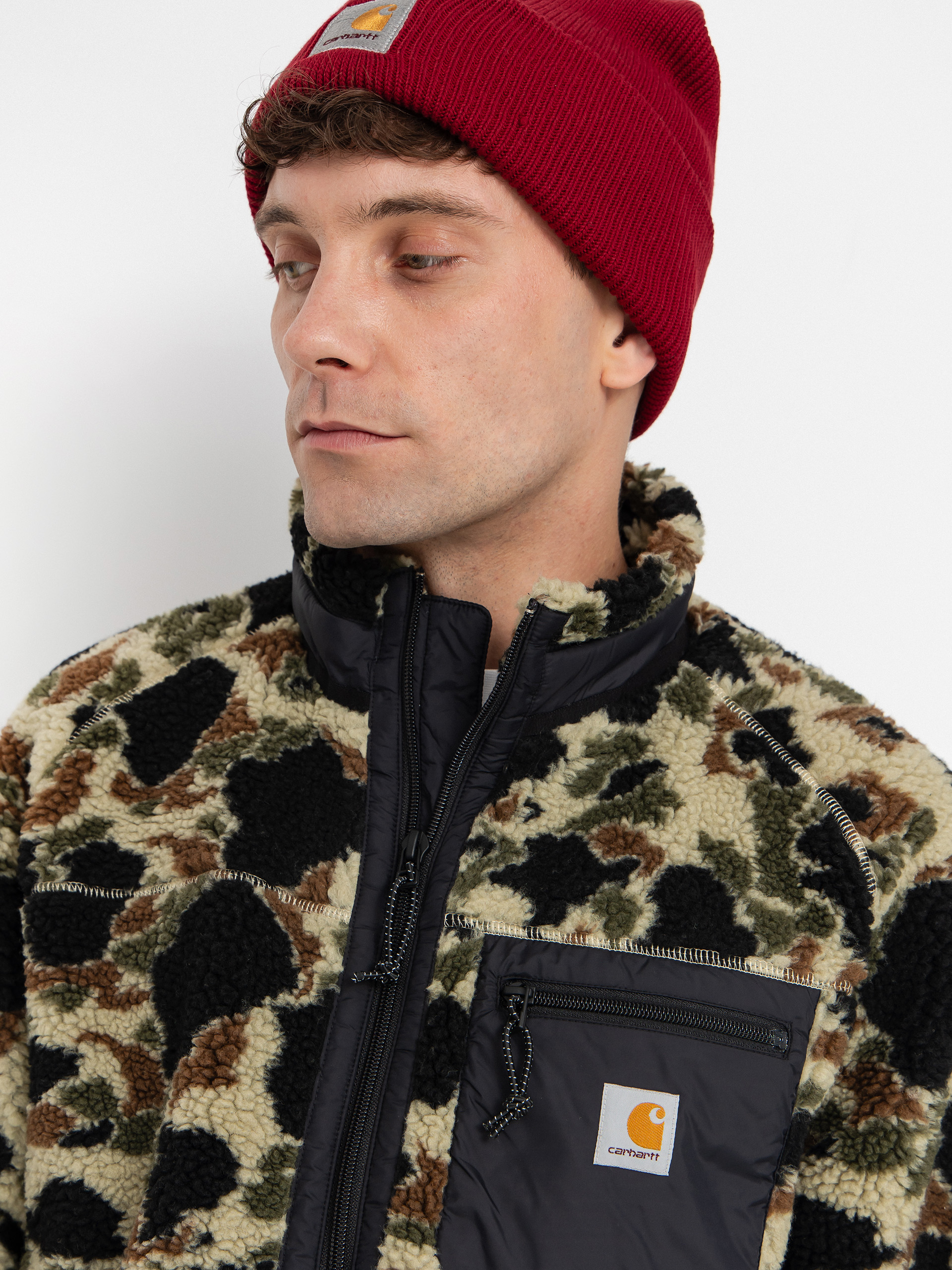 Яке Carhartt WIP Prentis (camo duck jacquard/green/black)