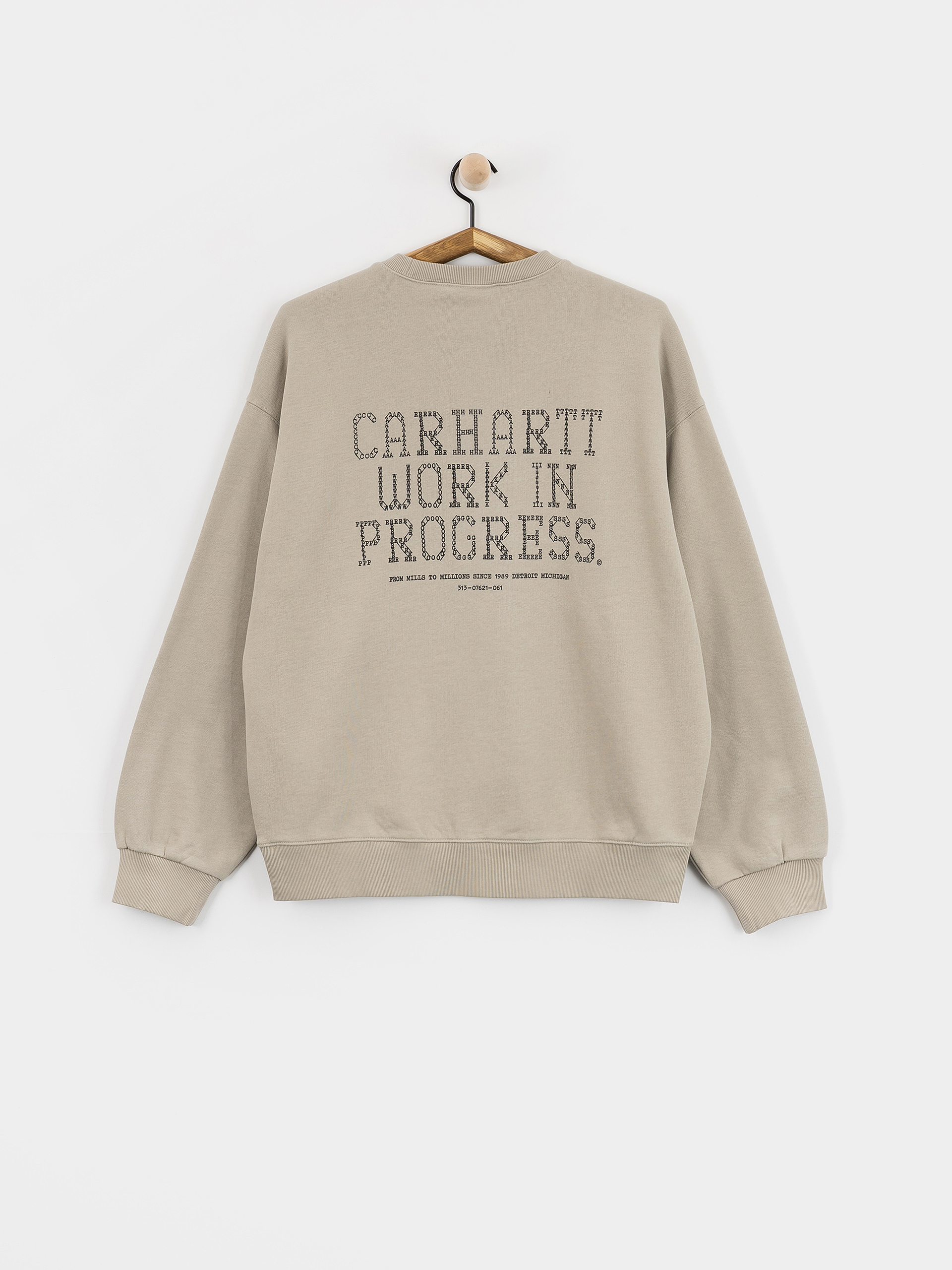 Суитшърт Carhartt WIP Punched (puddle)