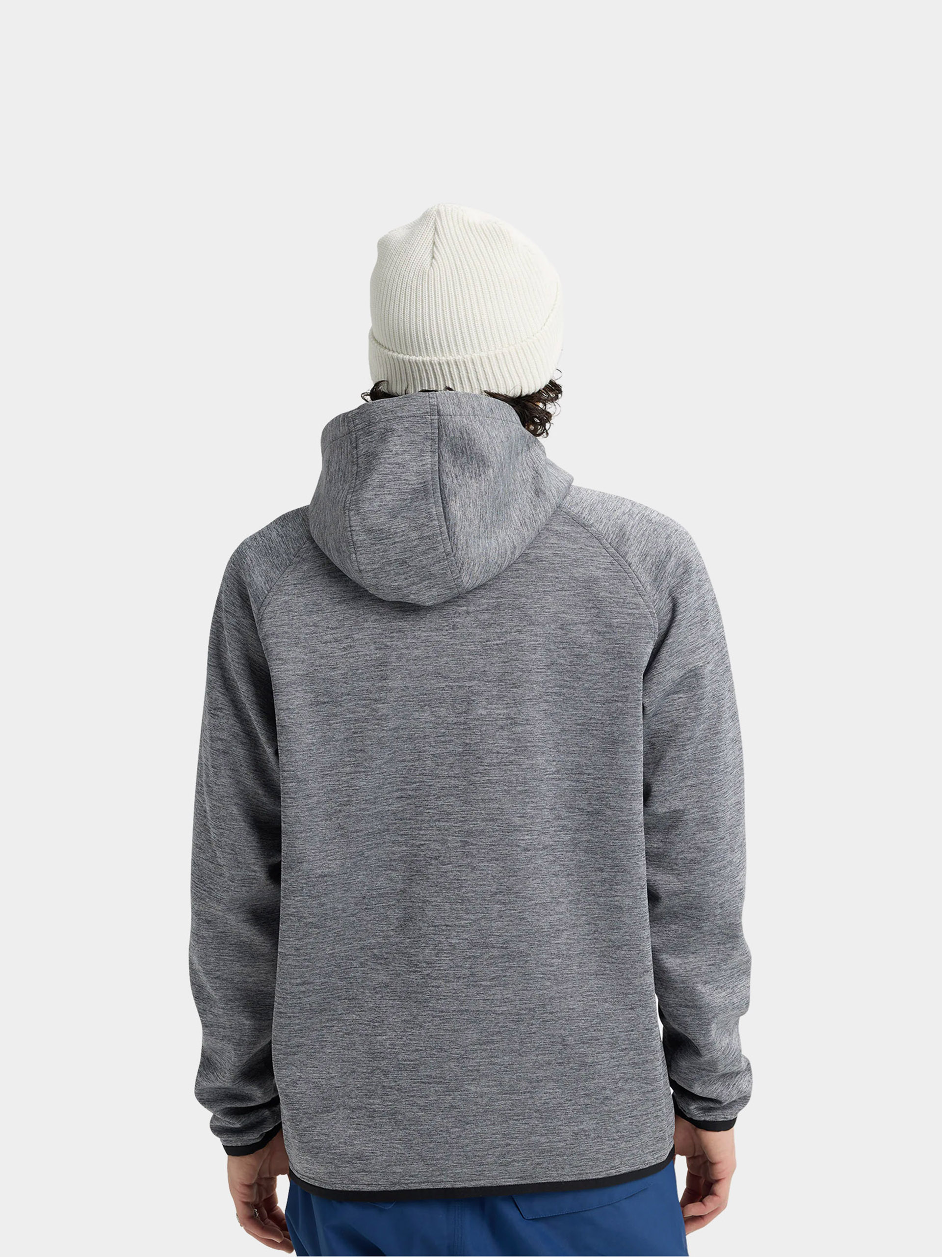 Мъжки Термо суитшърт Burton Crown ZHD (true black heather)