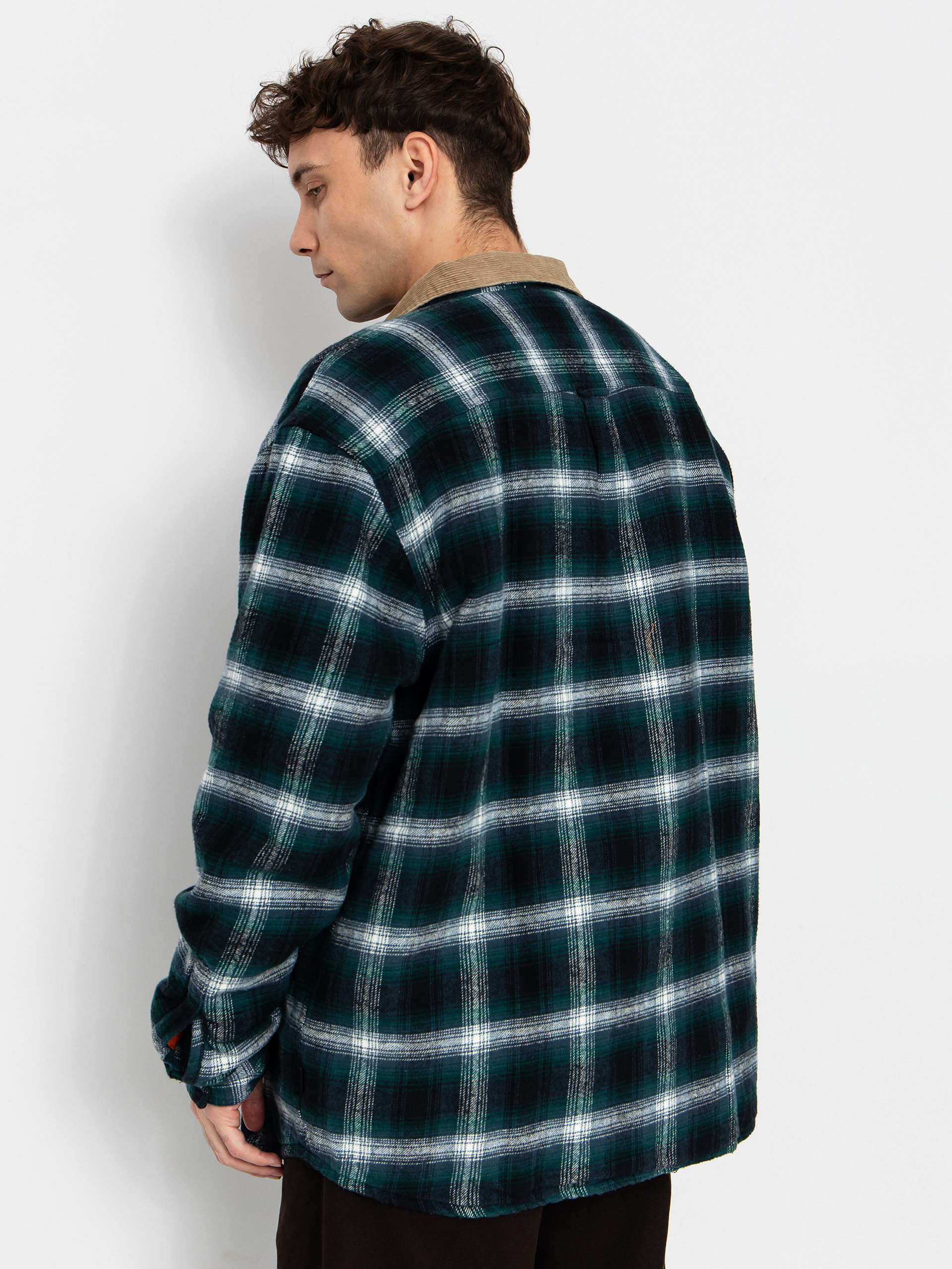 Риза Quiksilver Mercury Desert Shadow Check (orion blue desert shadow)