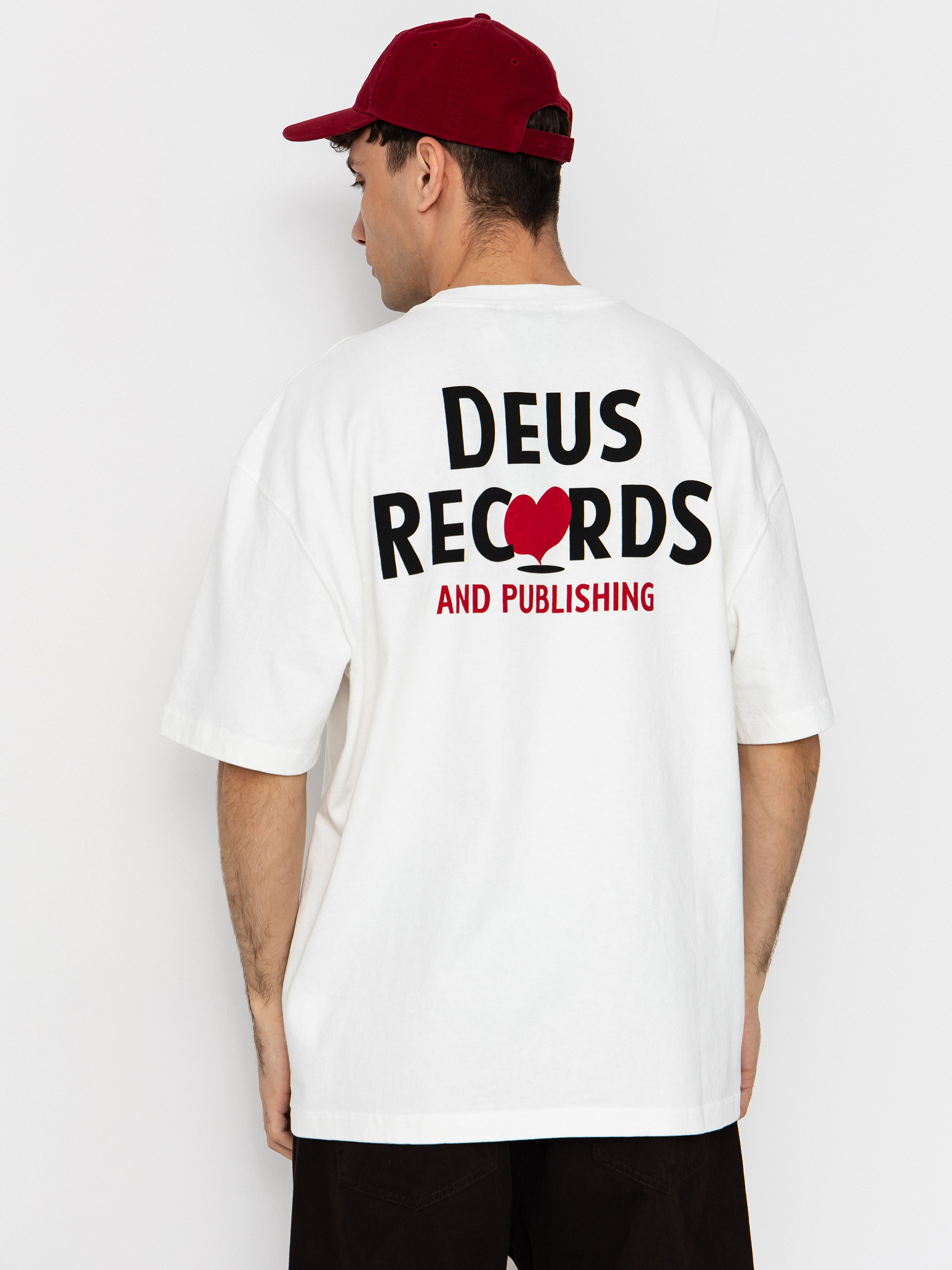 Тениска Deus Ex Machina Deep Cut (vintage white)