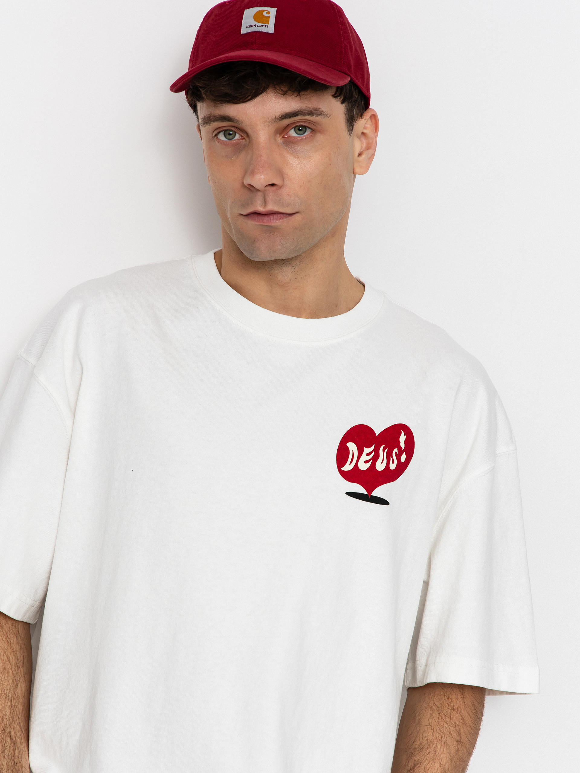 Тениска Deus Ex Machina Deep Cut (vintage white)