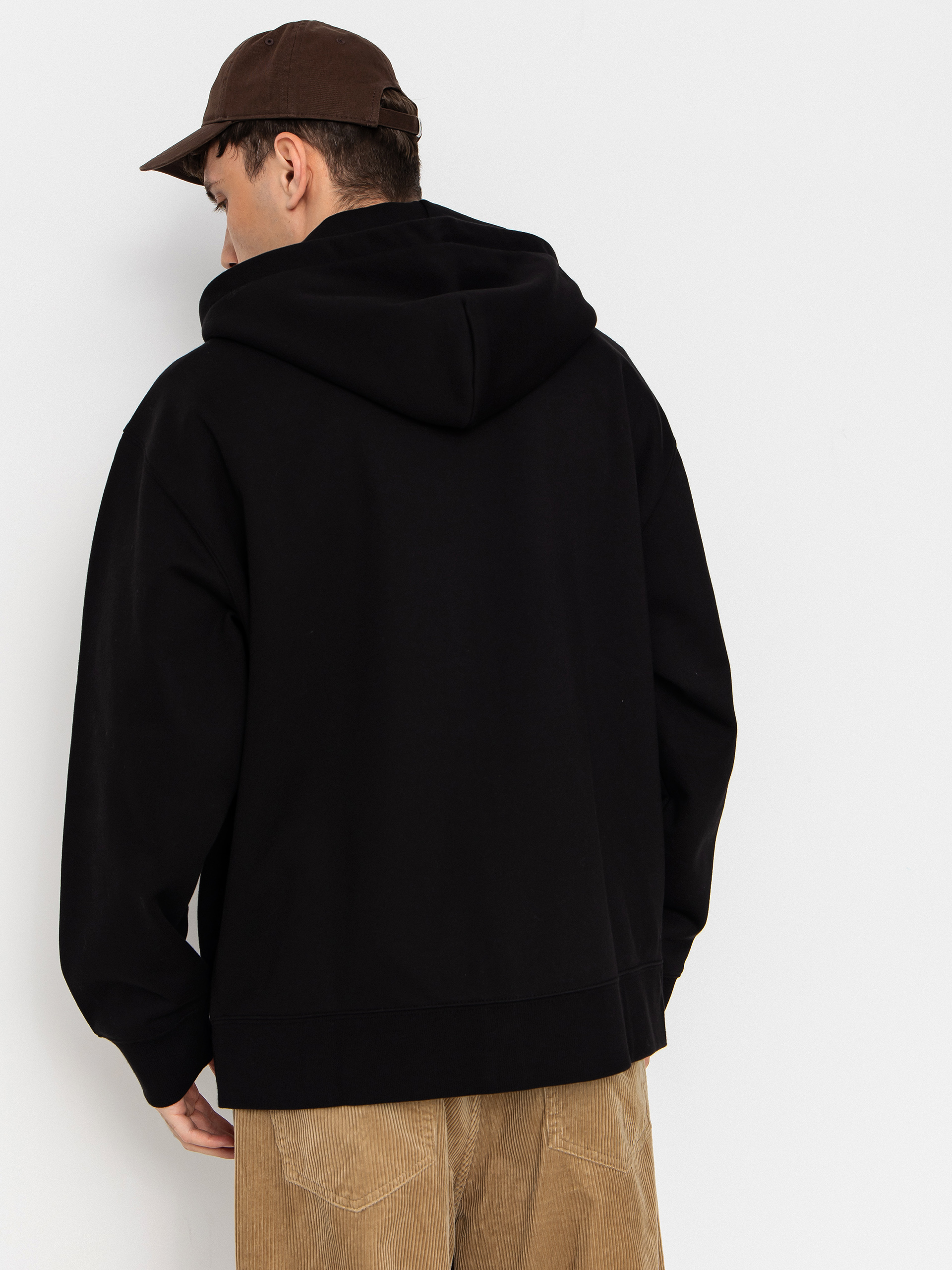 Суитшърт с качулка Carhartt WIP Dual ZHD (black)