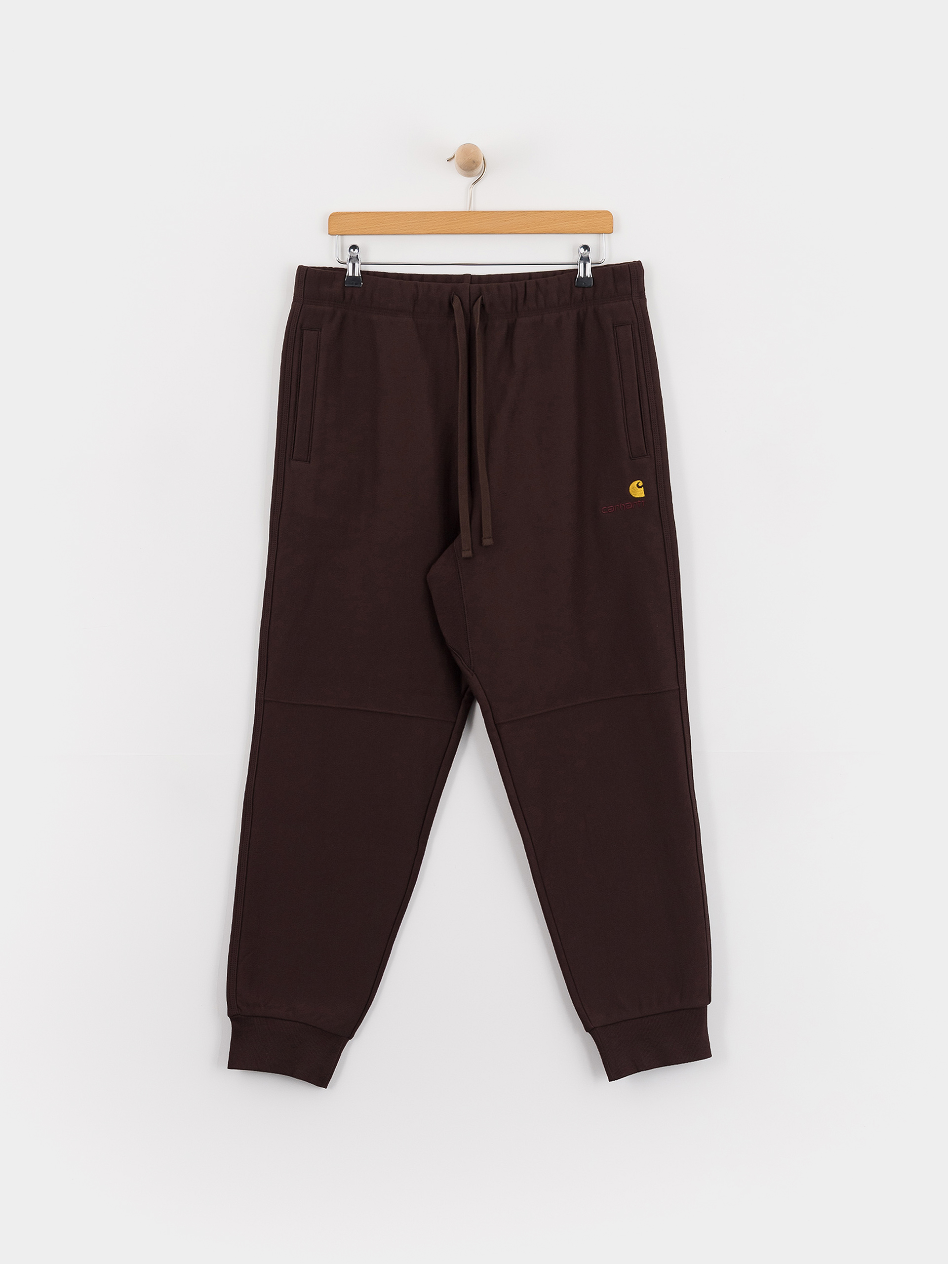 Панталони Carhartt WIP American Script Jogging (palisander)