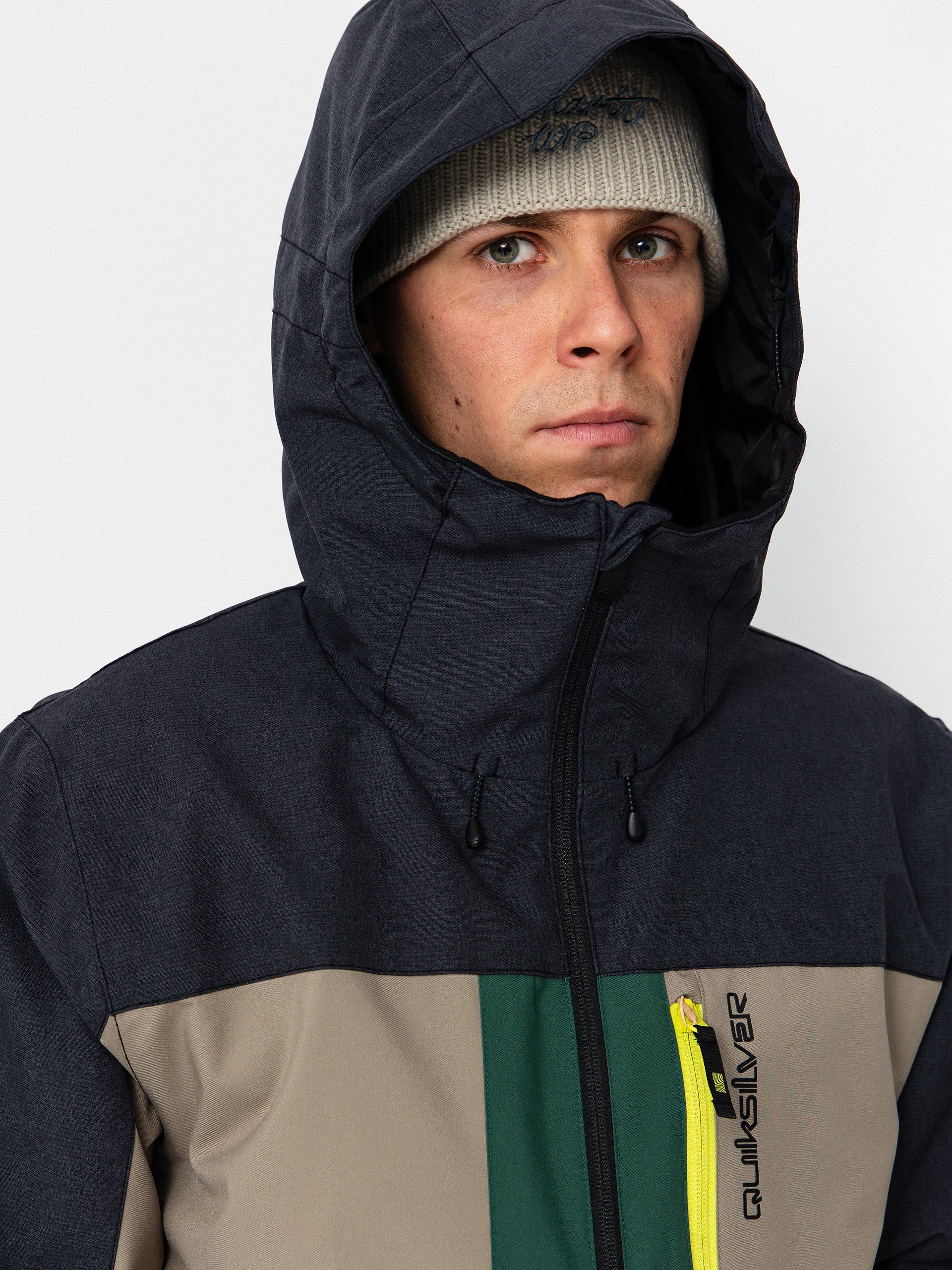 Мъжки Сноуборд яке Quiksilver Dawson (trekking green)