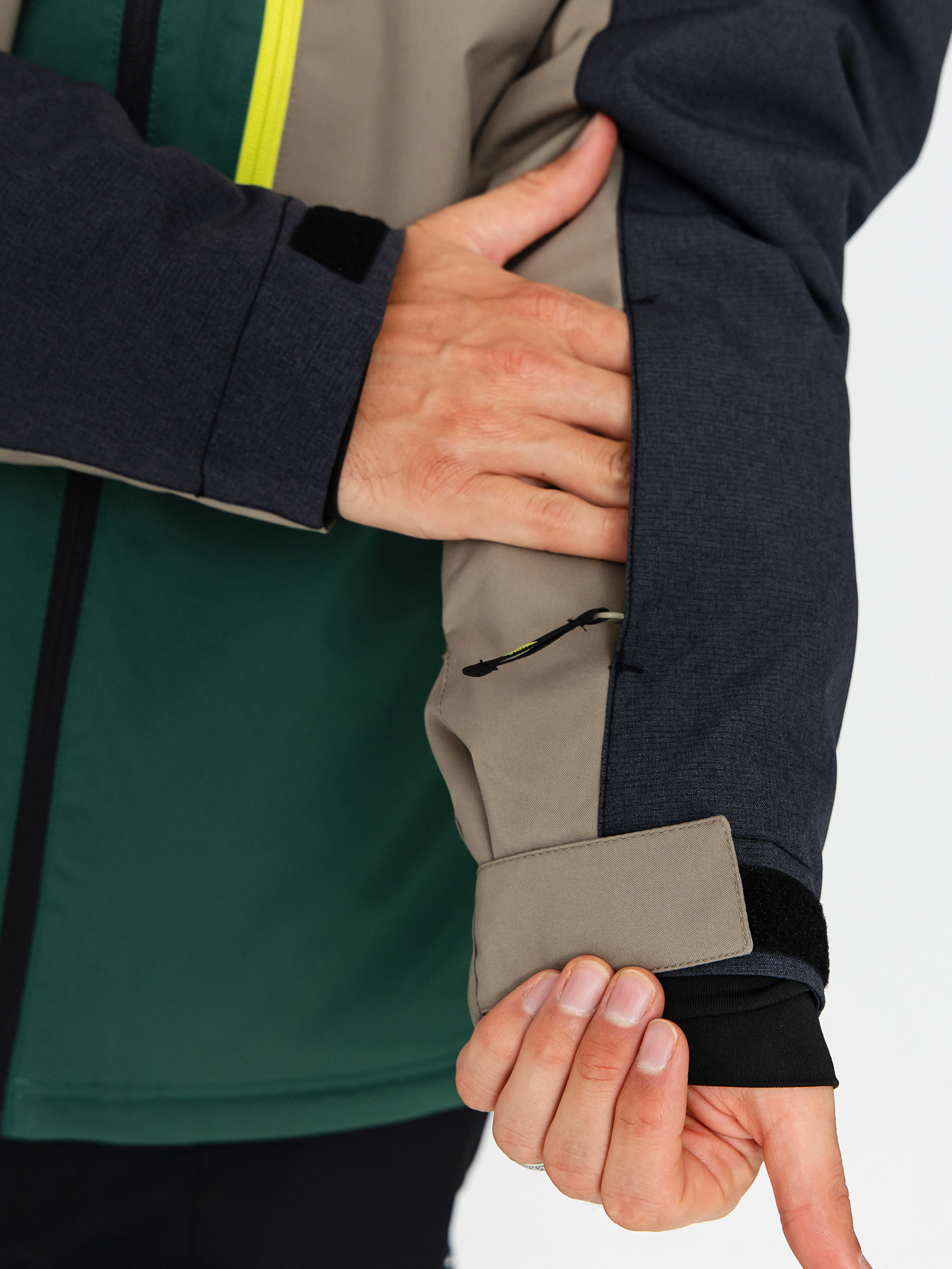 Мъжки Сноуборд яке Quiksilver Dawson (trekking green)