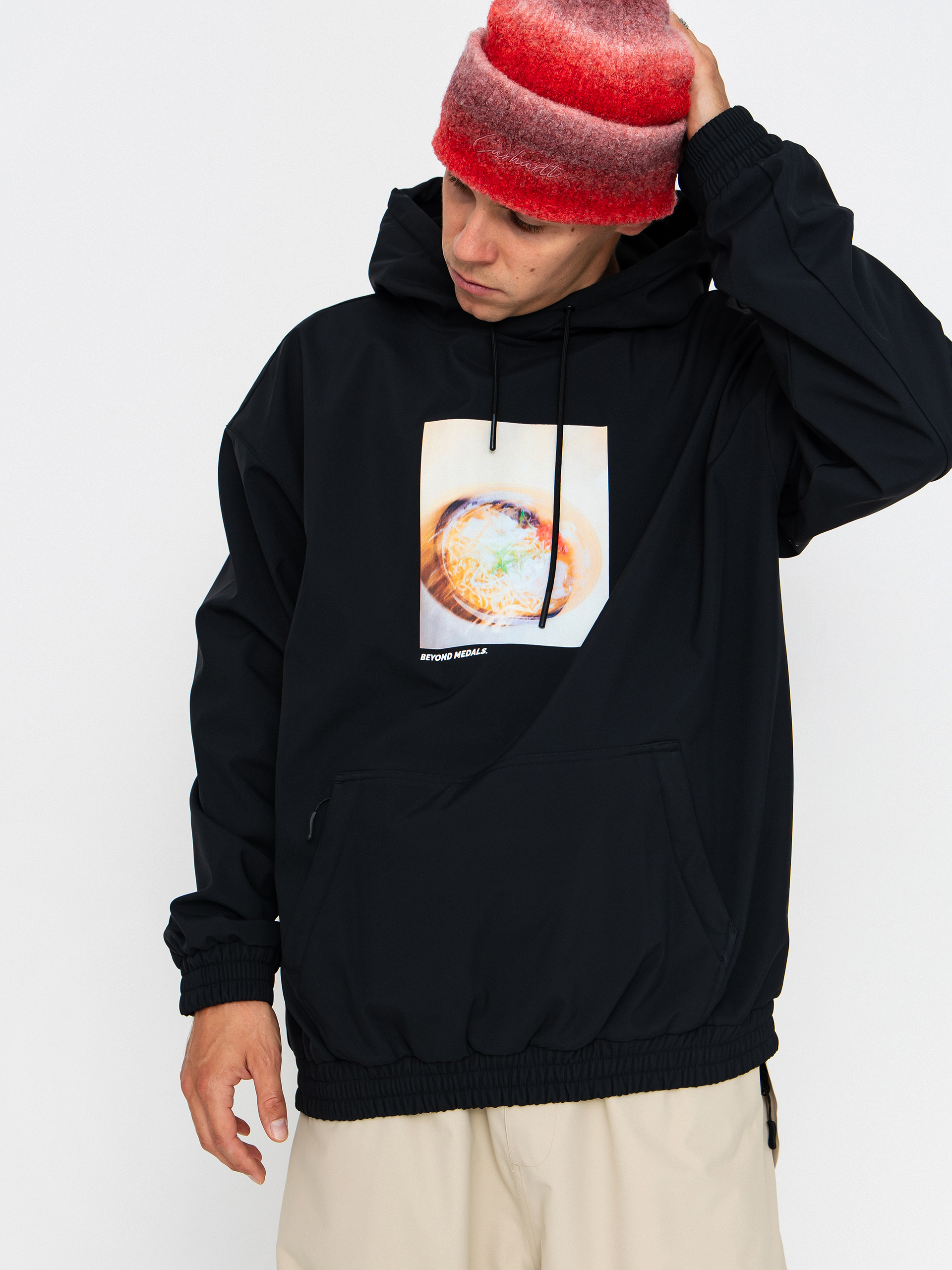 Сноуборд яке Beyond Medals Softshell Hoodie (black)