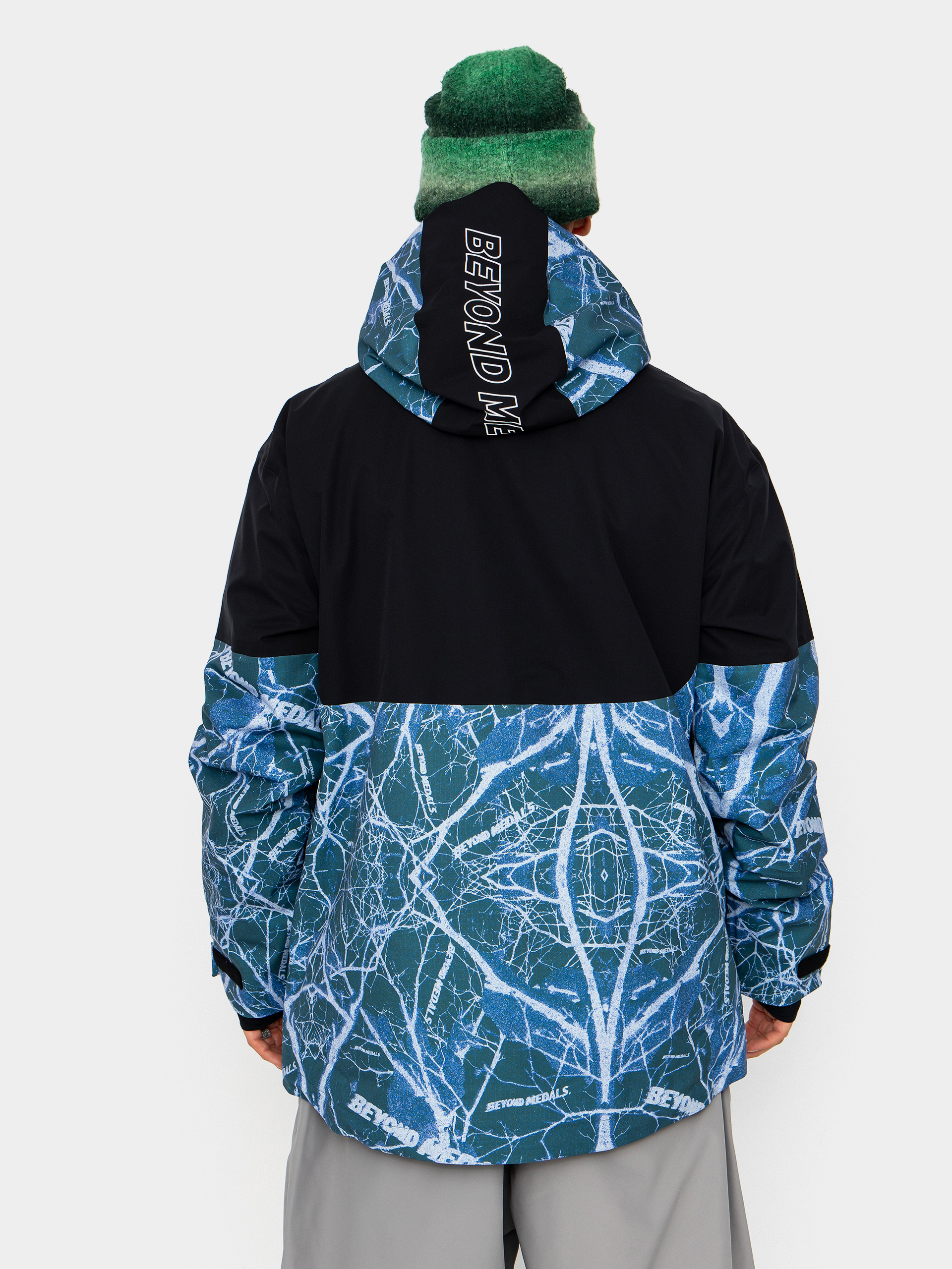 Мъжки Сноуборд яке Beyond Medals Fullzip Shirakaba 2L (print)