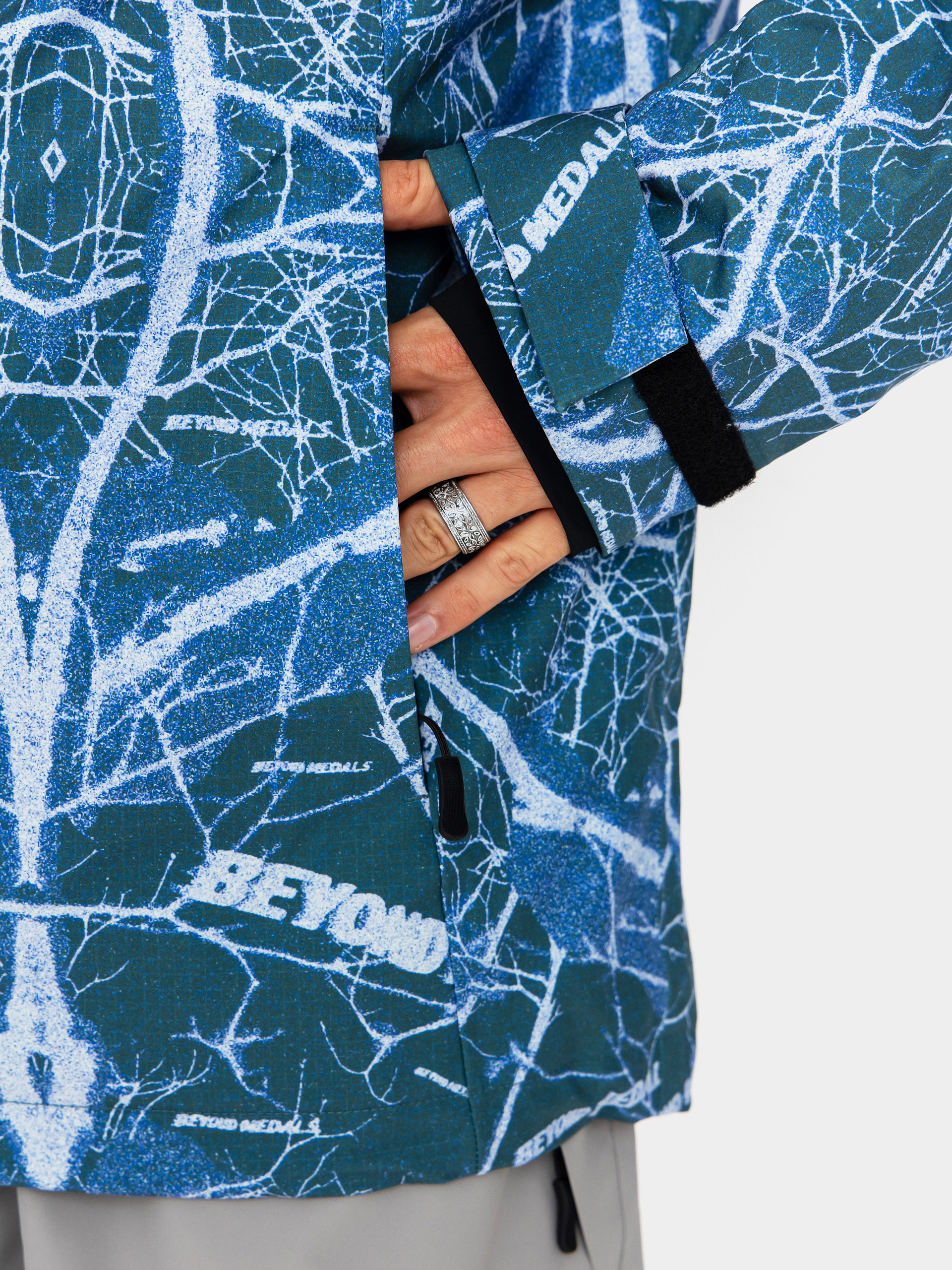 Мъжки Сноуборд яке Beyond Medals Fullzip Shirakaba 2L (print)