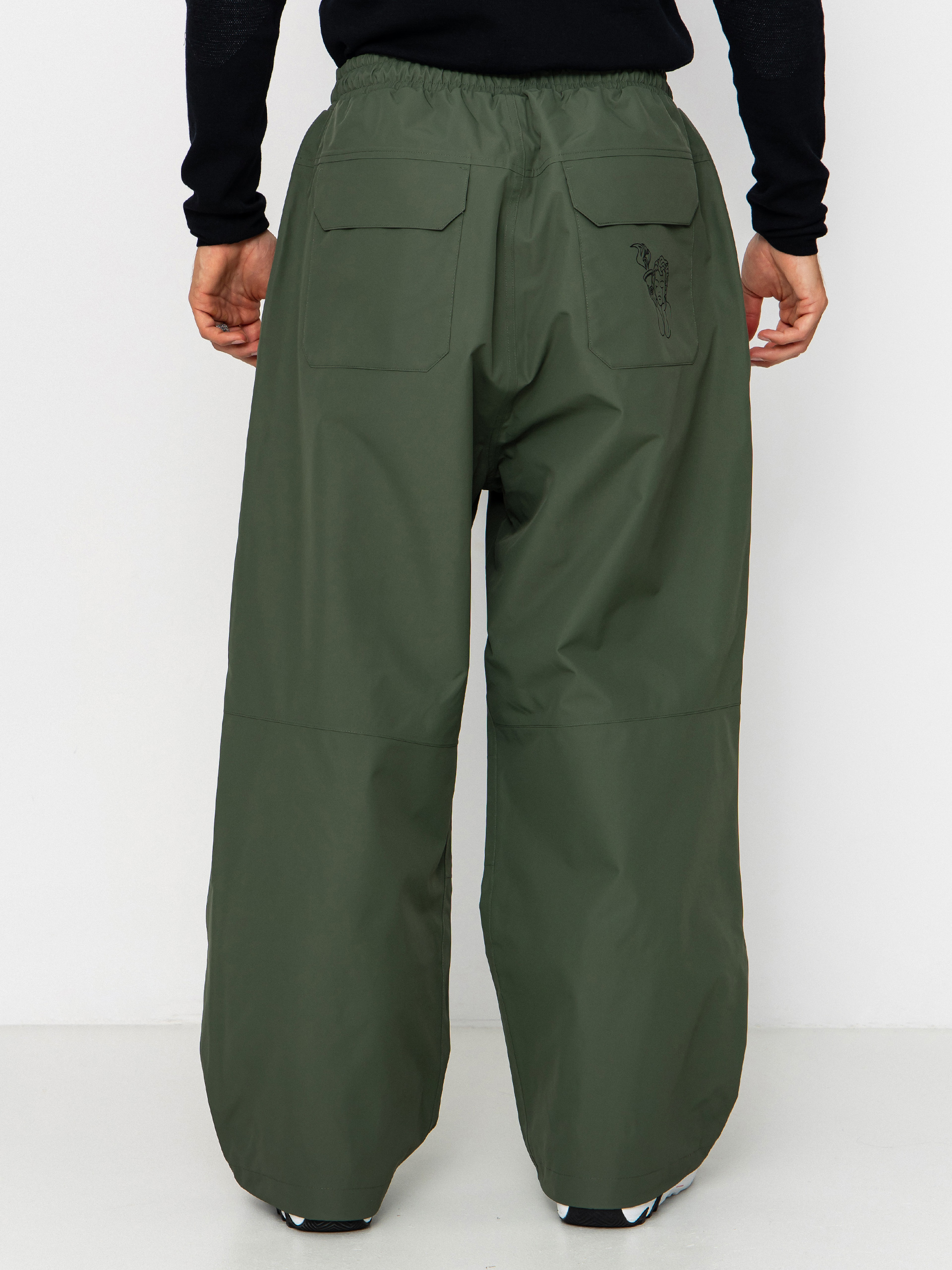 Мъжко Сноуборд панталони Beyond Medals Park (dark green)