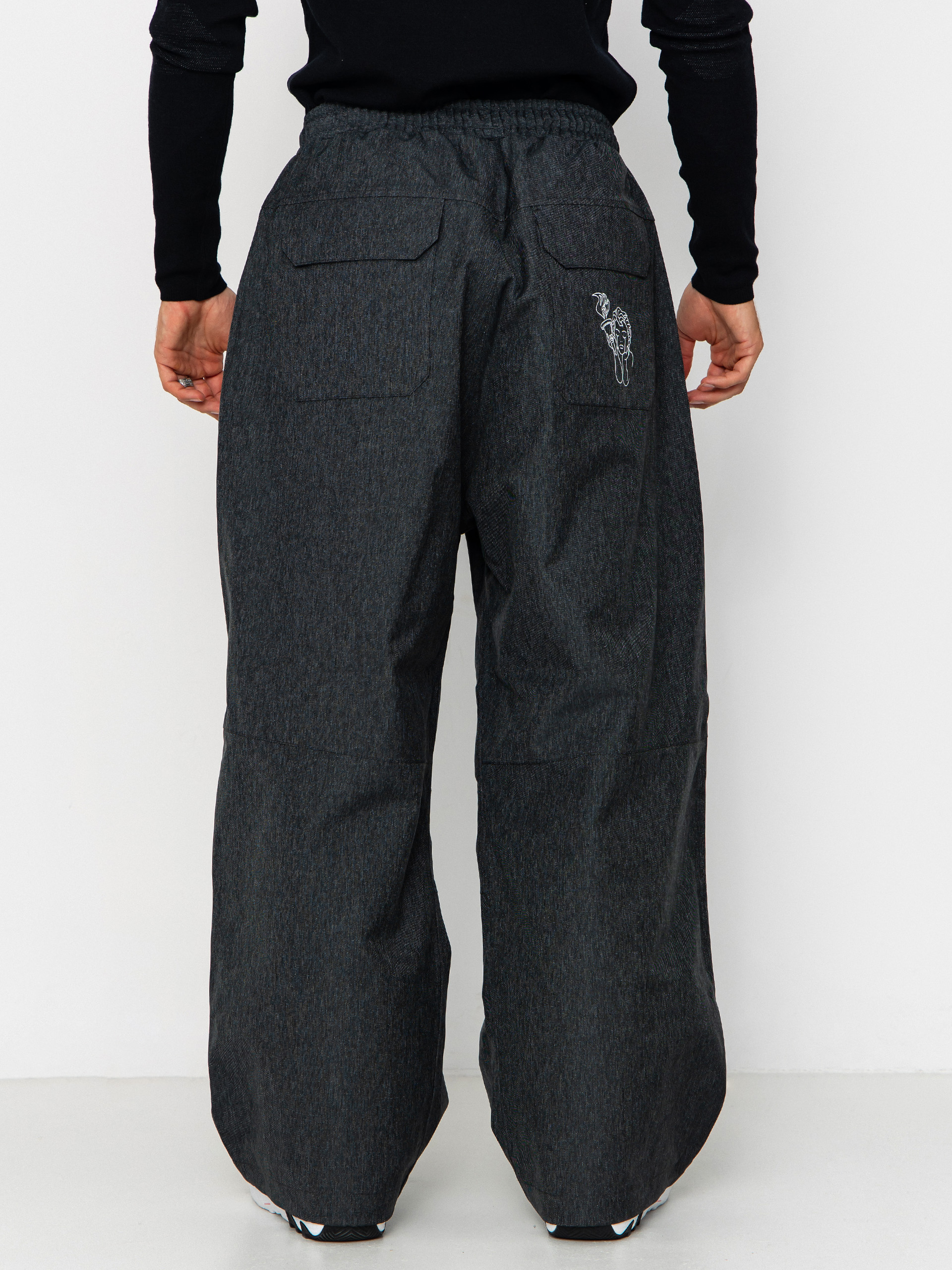 Мъжко Сноуборд панталони Beyond Medals Park Denim (dark grey)