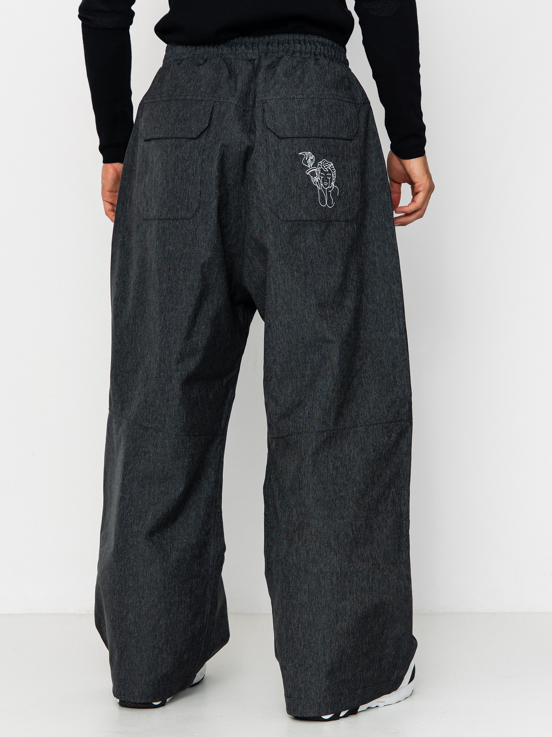 Мъжко Сноуборд панталони Beyond Medals Park Denim (dark grey)