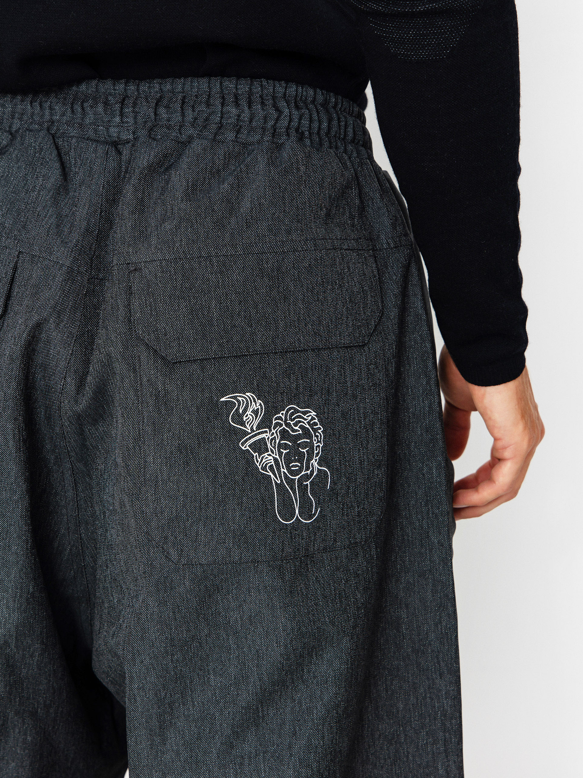 Мъжко Сноуборд панталони Beyond Medals Park Denim (dark grey)