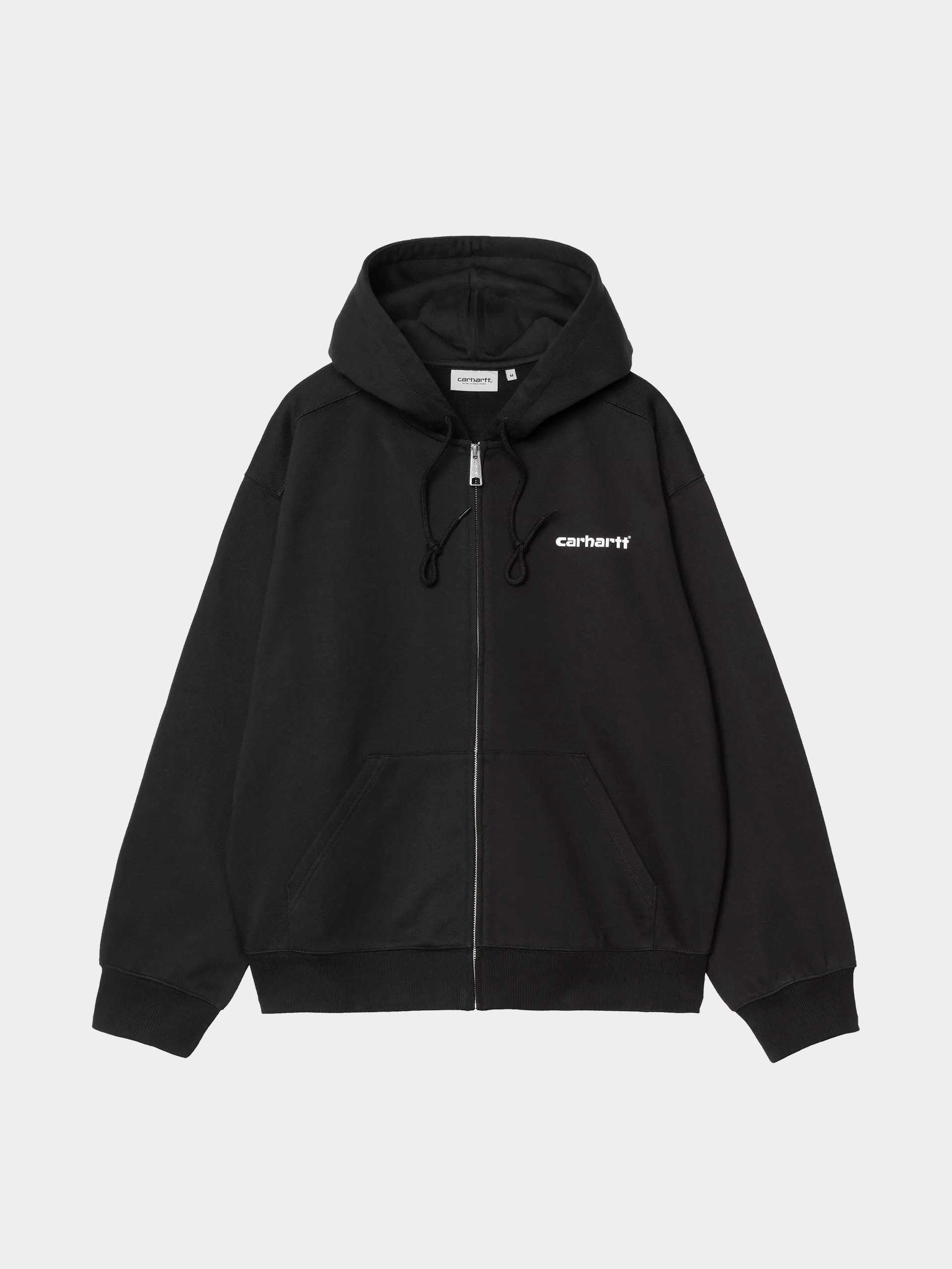Суитшърт с качулка Carhartt WIP Archive Lines ZHD (black)
