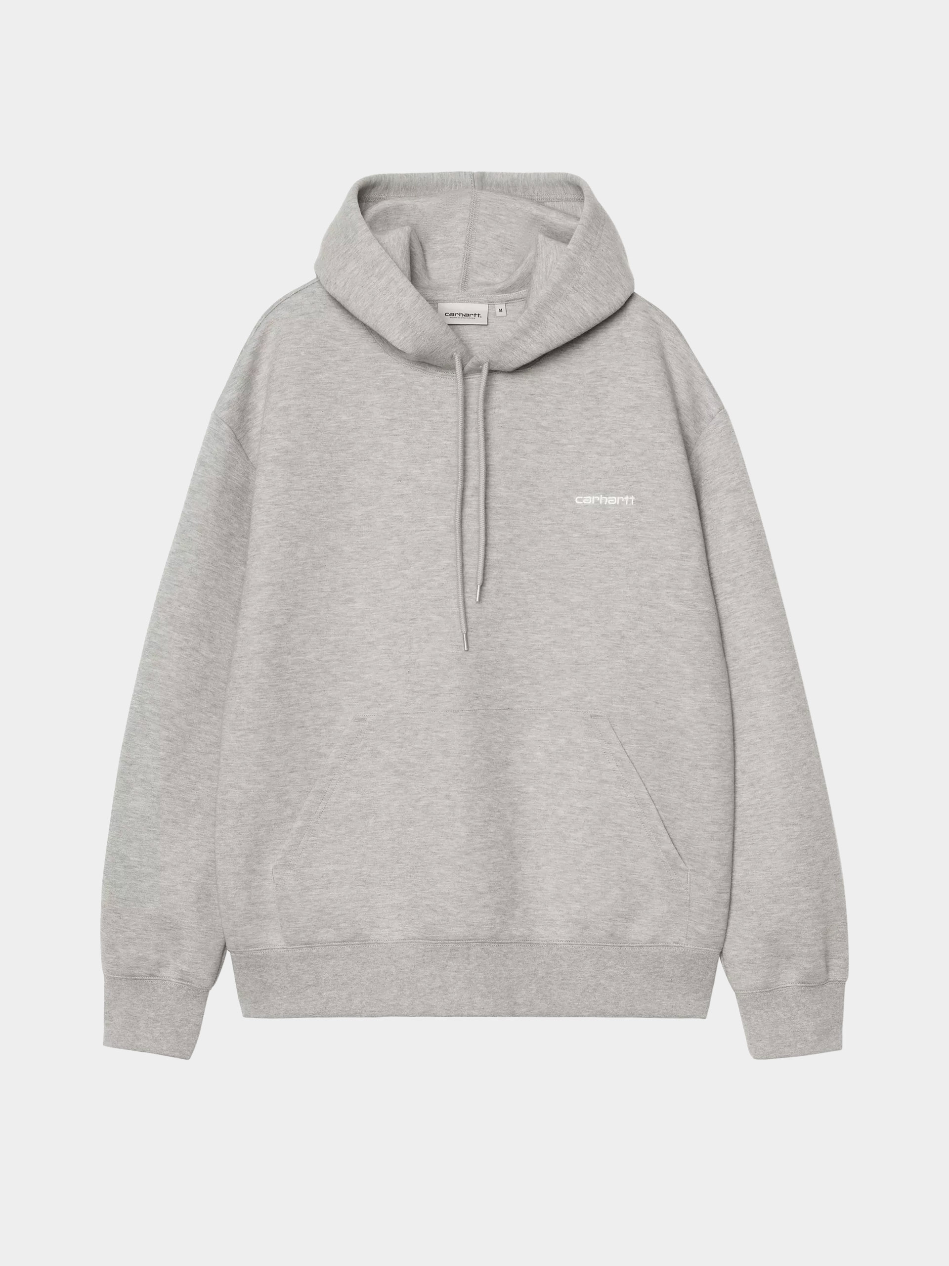 Суитшърт с качулка Carhartt WIP Alda HD (grey heather/white)