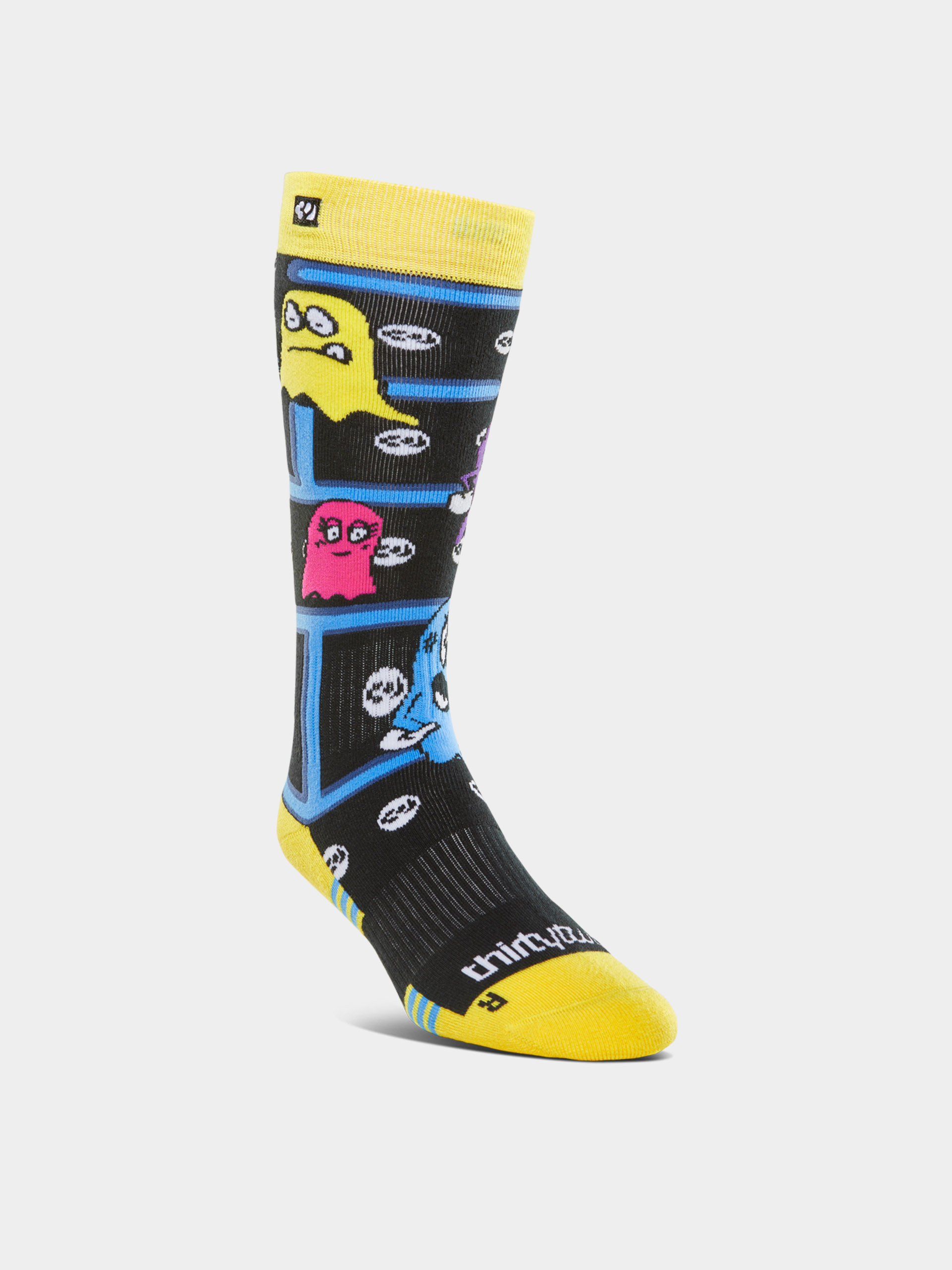 Чорапи ThirtyTwo Youth Double JR - жълт, шарен (yellow)