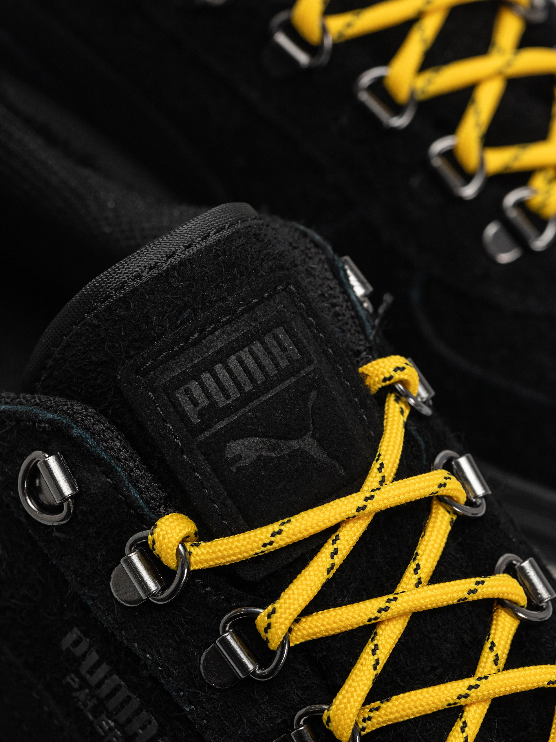 Обувки Puma Palermo Alpino Fuzzy (puma black/yellow sizzle)