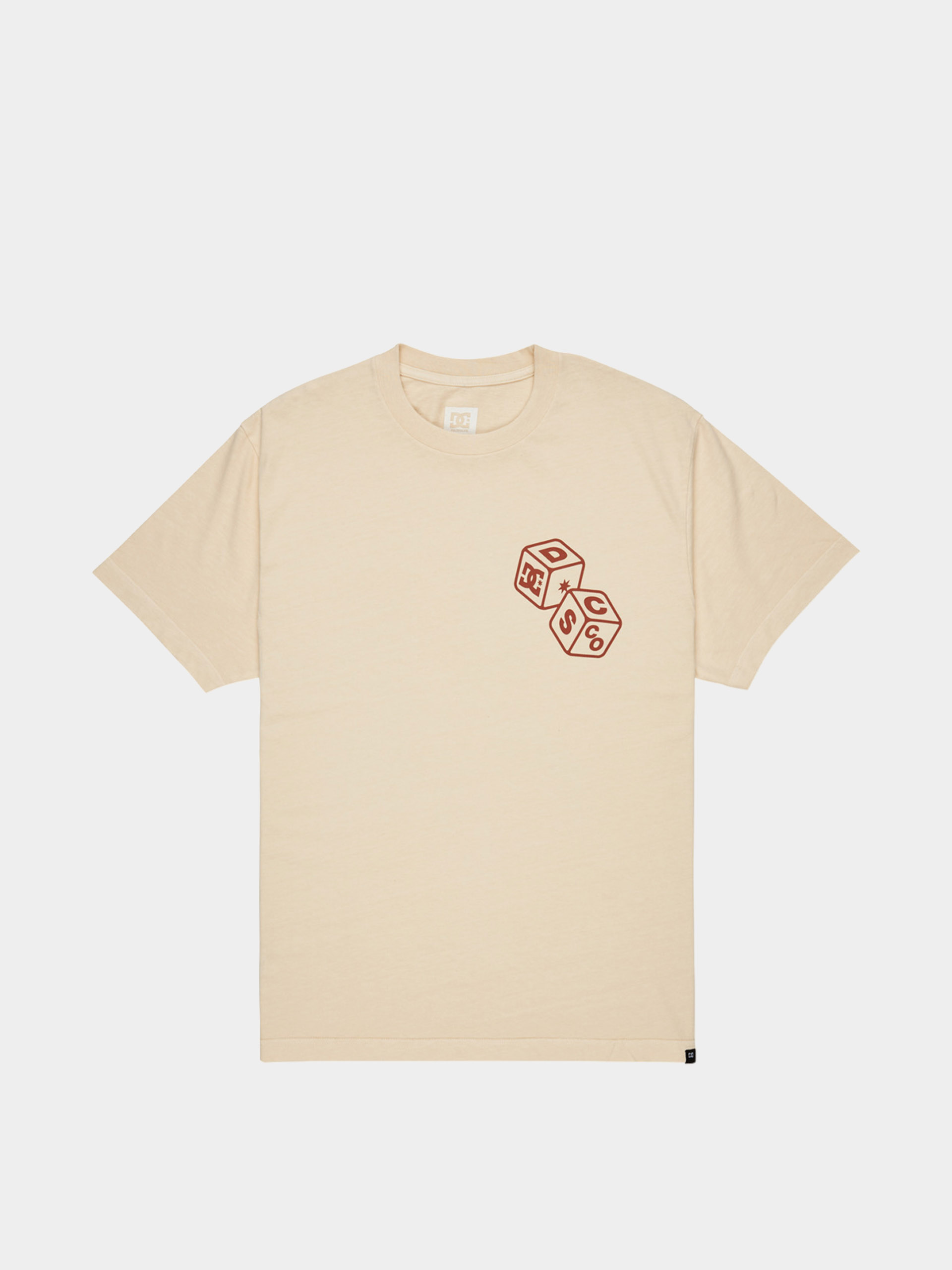 Тениска DC High Rollin (oatmeal)