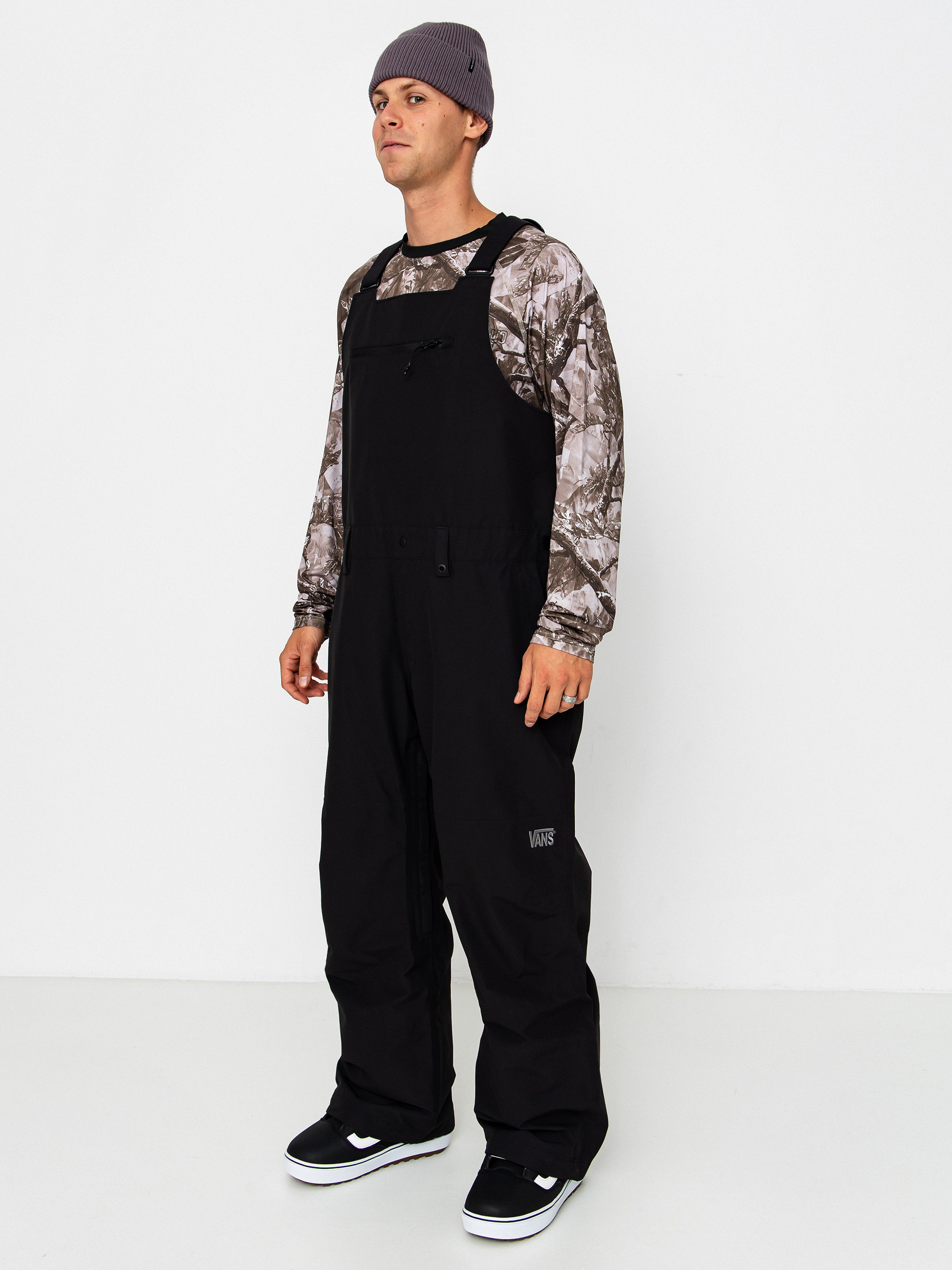 Мъжко Сноуборд панталони Vans Deep Daze 3L Bib (black)