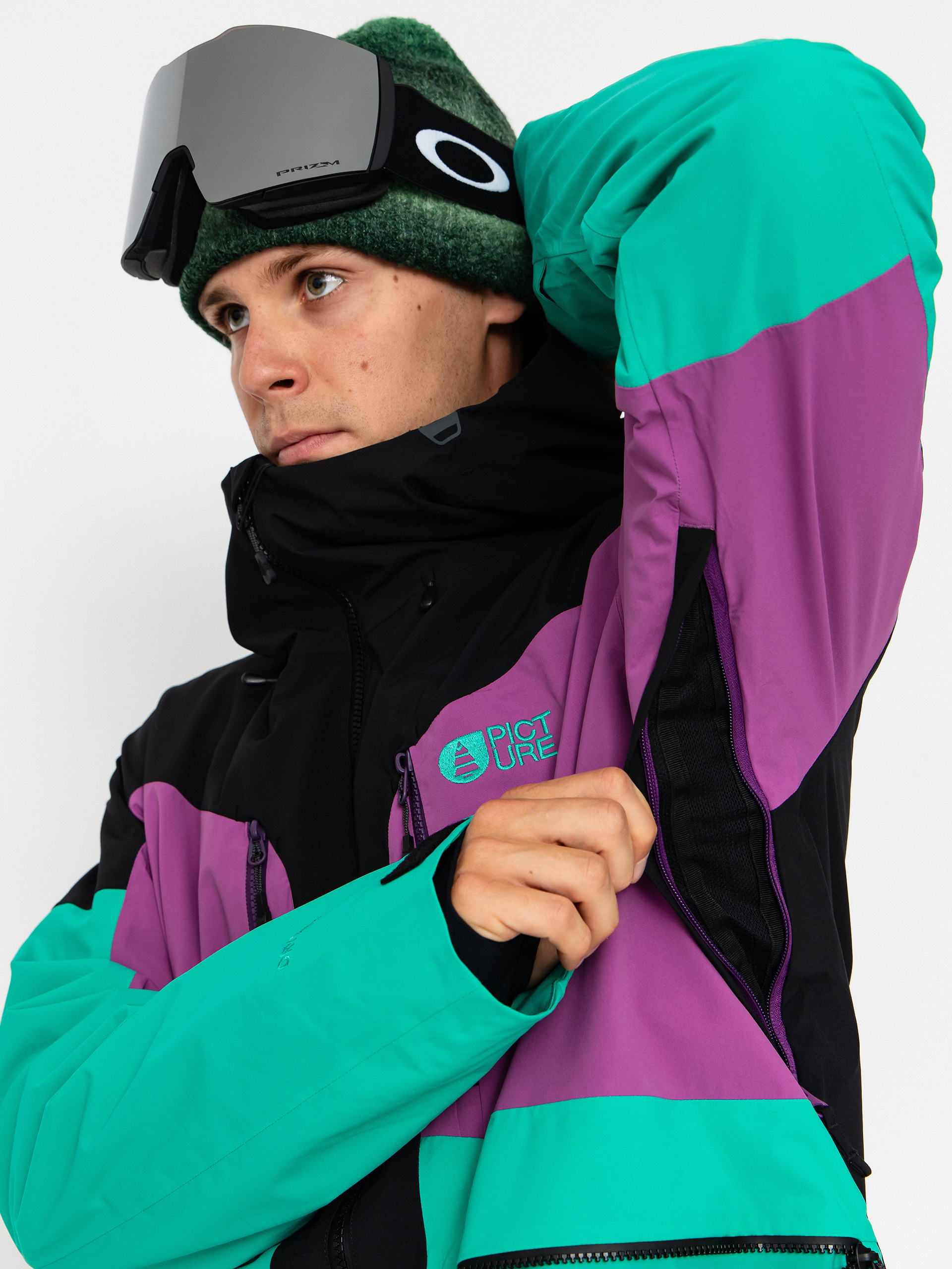 Мъжки Сноуборд яке Picture Naikoon (bright magenta)