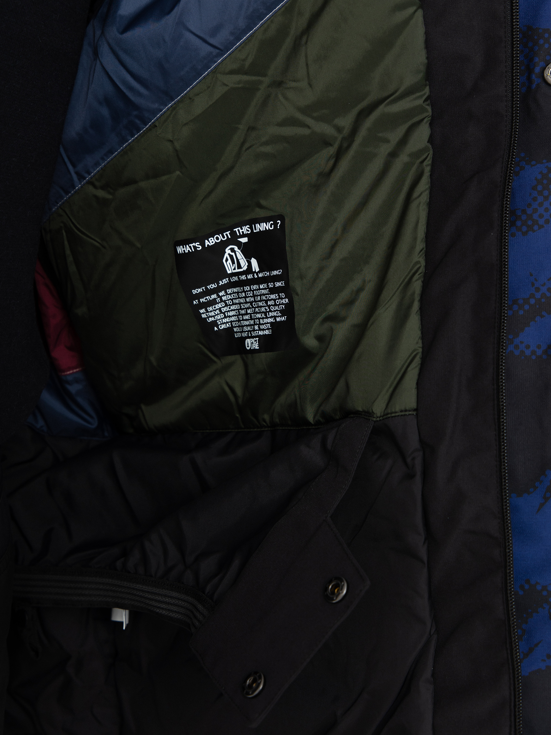 Мъжки Сноуборд яке Picture Jomoh (retro fusion print)