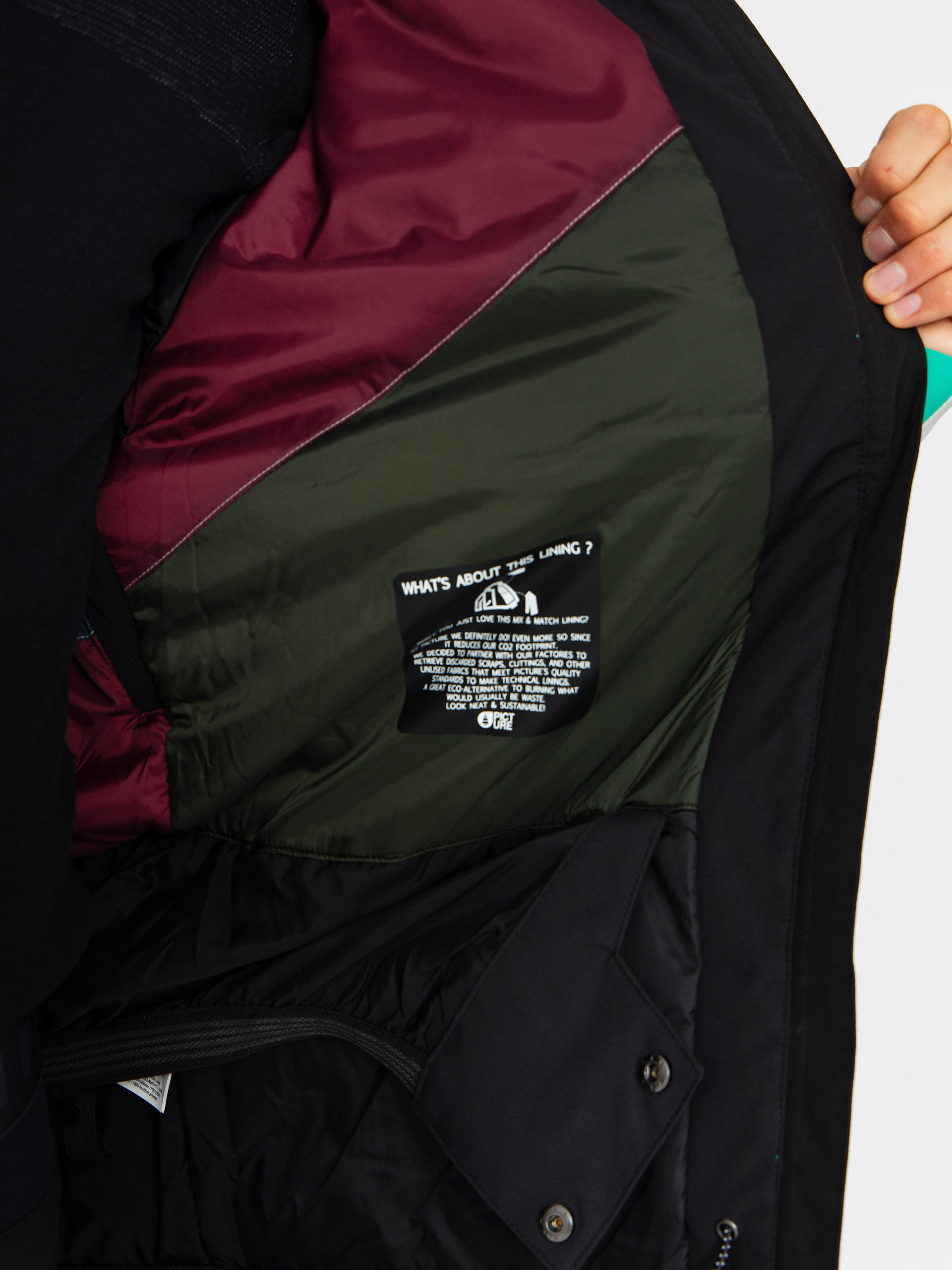 Мъжки Сноуборд яке Picture Nitric (emerald)