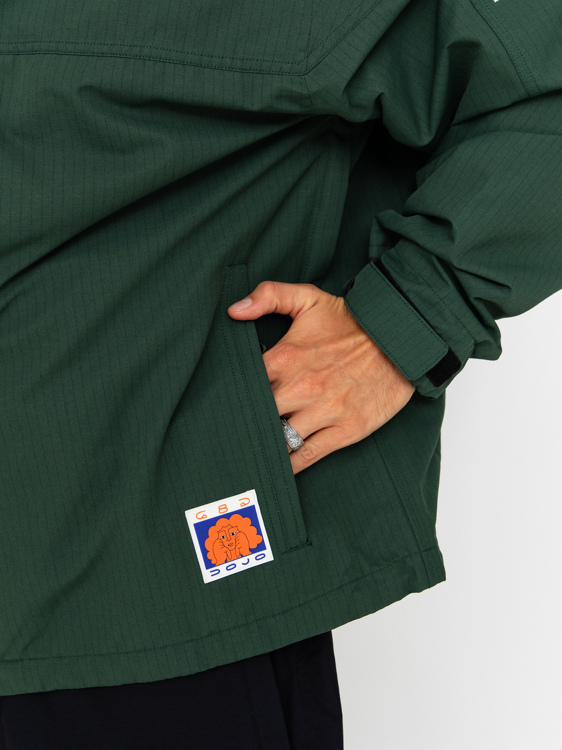 Мъжки Сноуборд яке 686 Dojo (moss green ripstop)