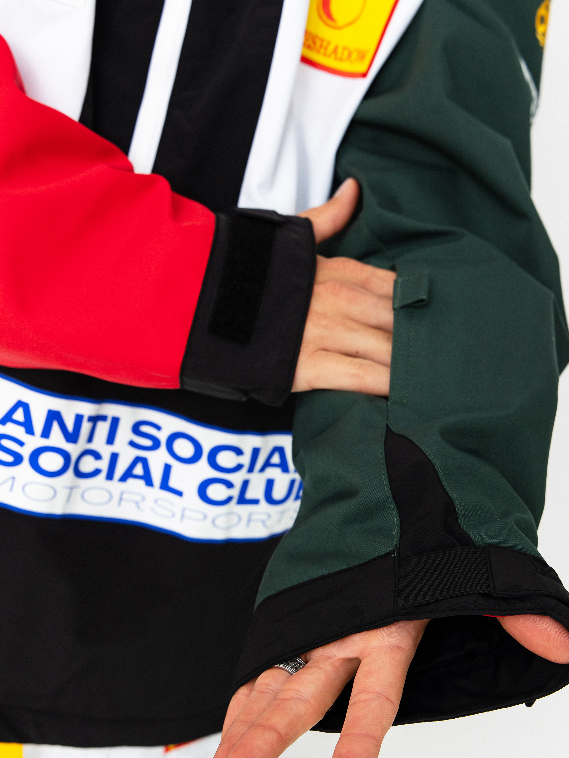 Мъжки Сноуборд яке 686 X ASSC F1 Anorak (assc white colorblock)