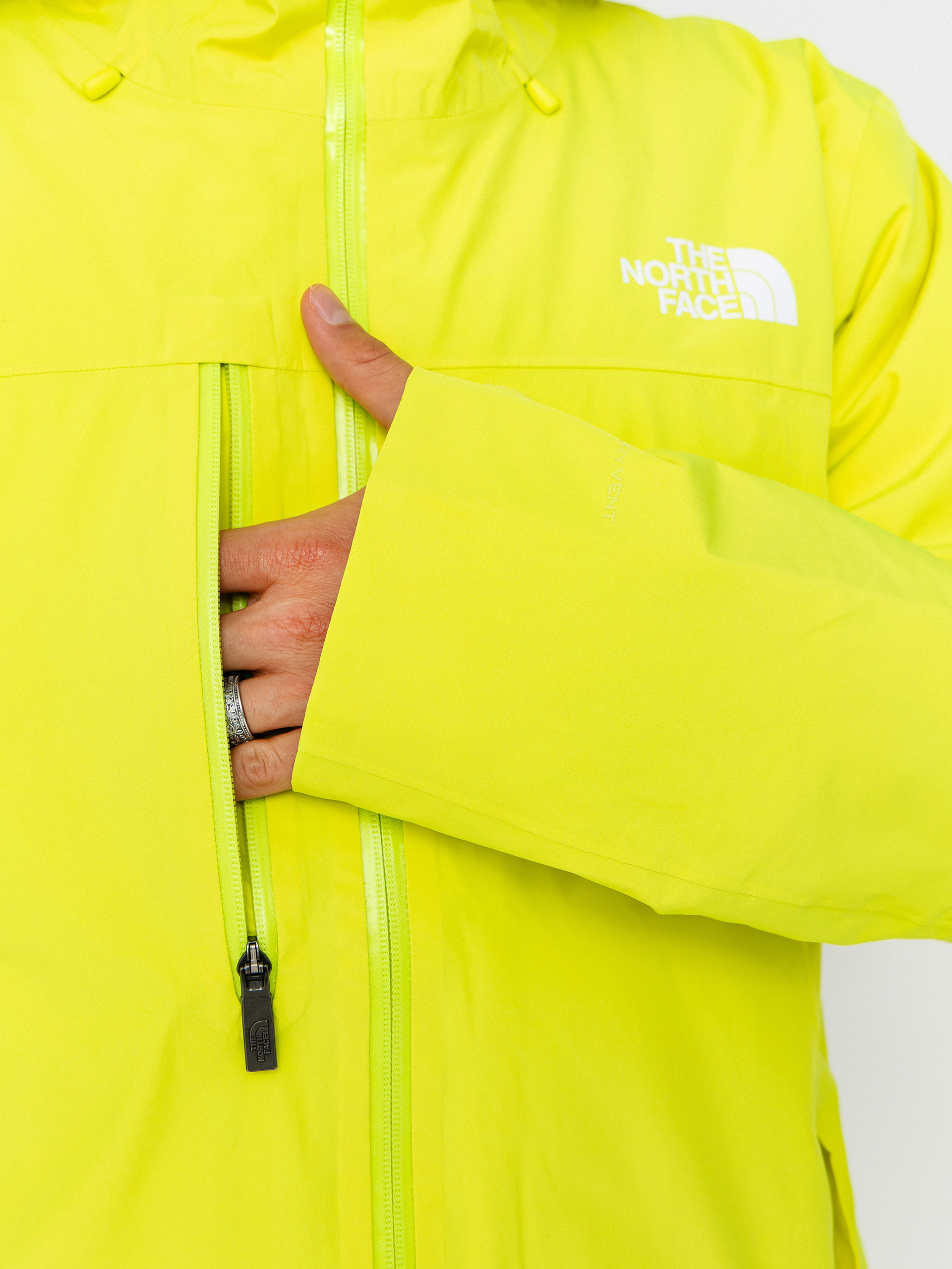 Мъжки Сноуборд яке The North Face Descendit (fizz lime)