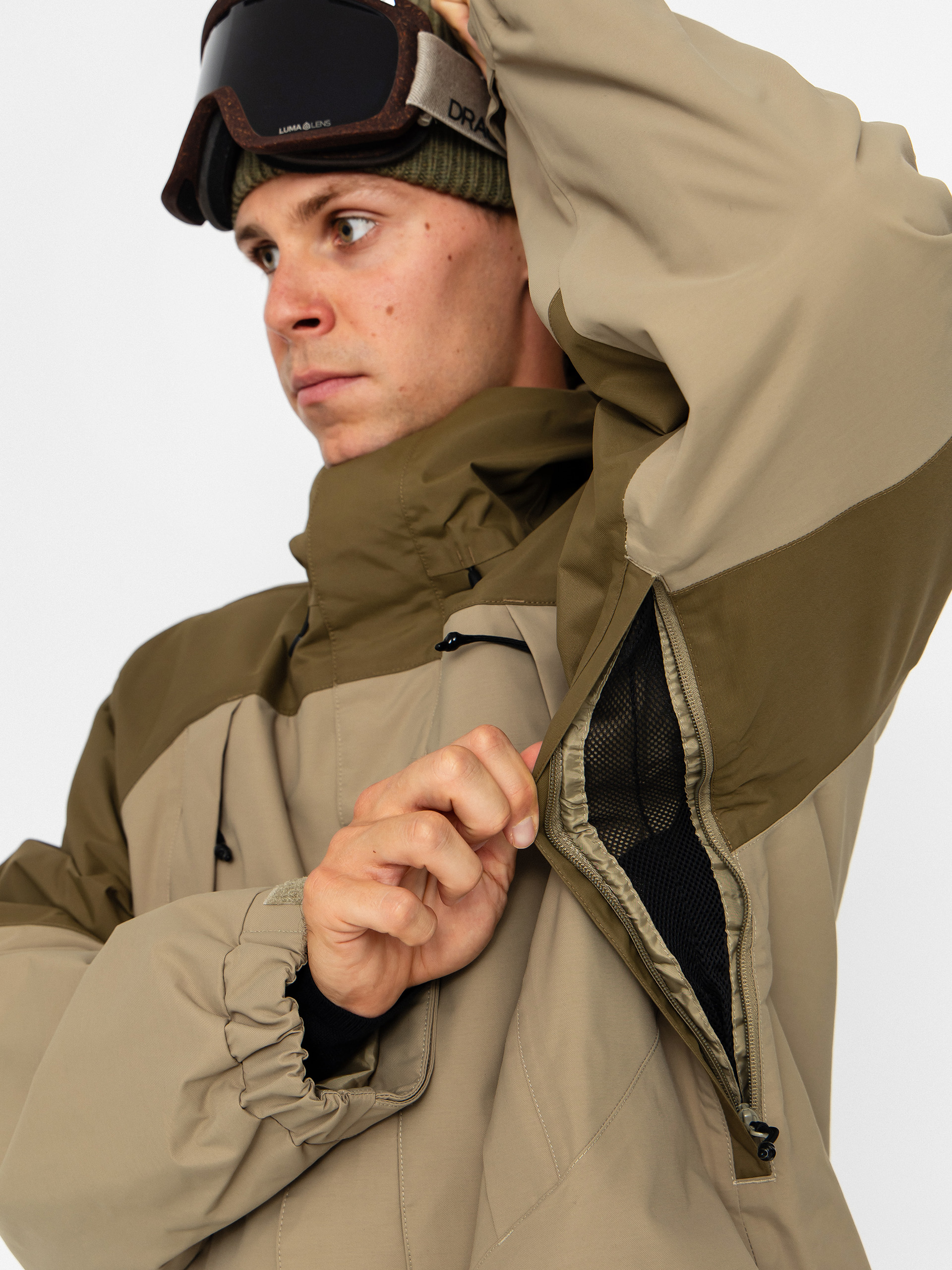 Мъжки Сноуборд яке Vans Hellbound 2.0 (warm brown)