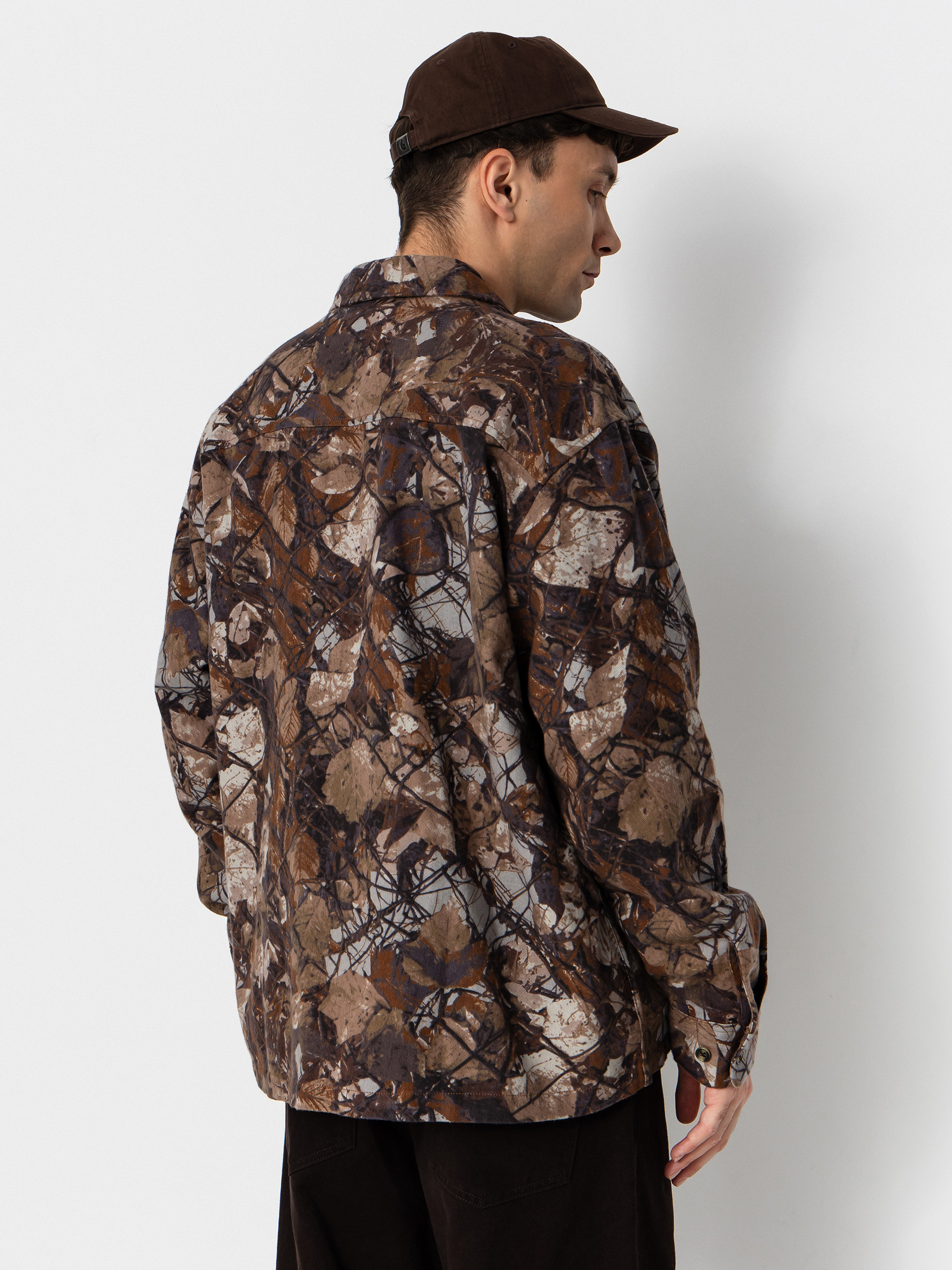 Риза OBEY Fence Camo (fence camo multi)