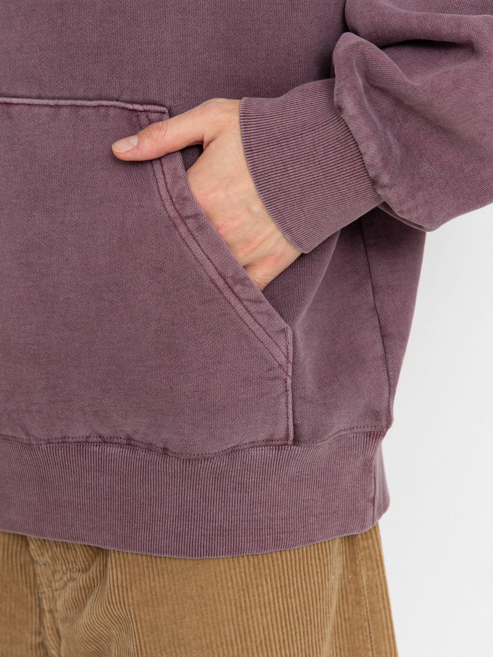 Суитшърт с качулка Carhartt WIP Vista HD (phlox/garment dyed)