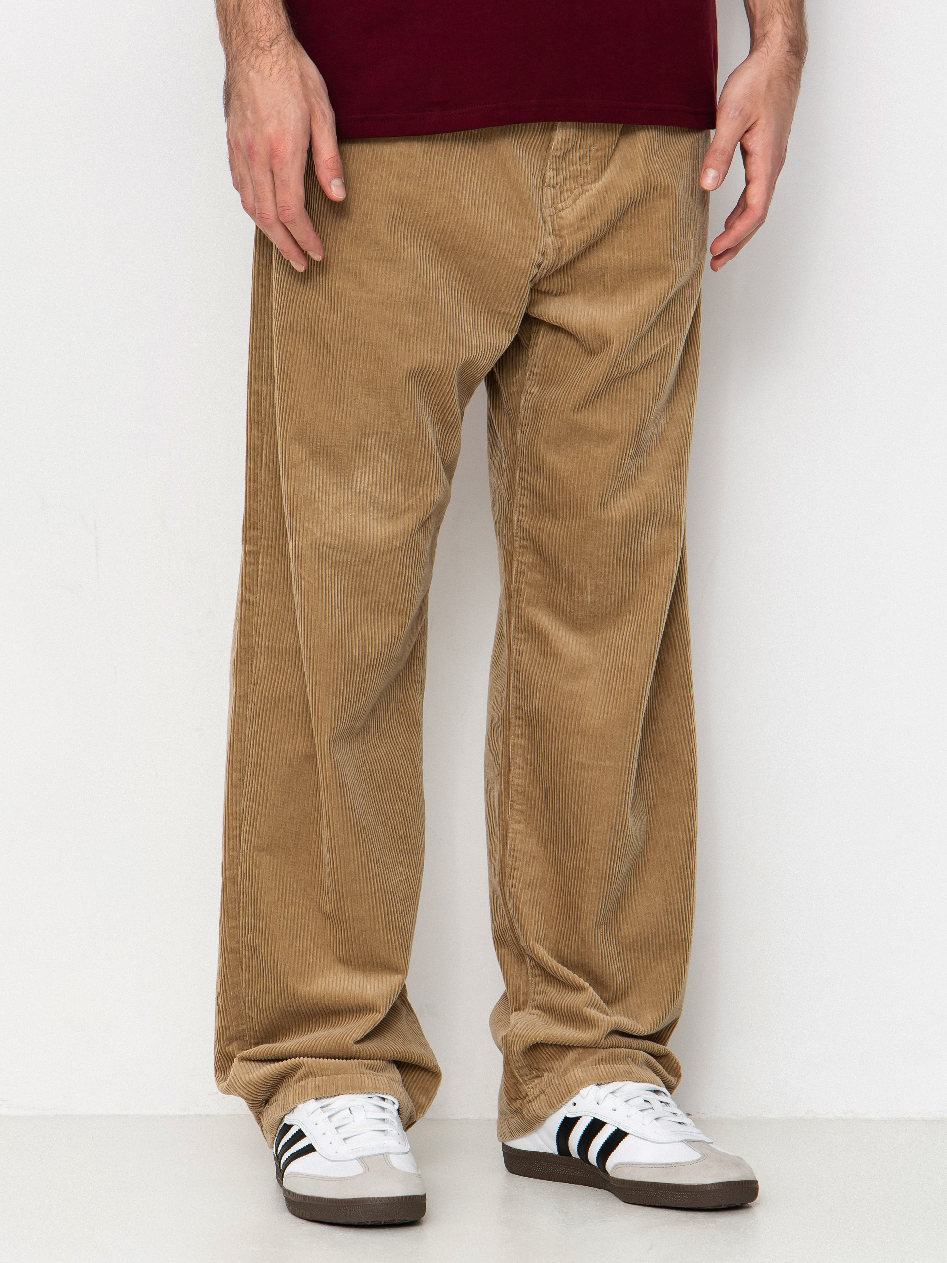 Панталони Carhartt WIP Landon (leather/rinsed)
